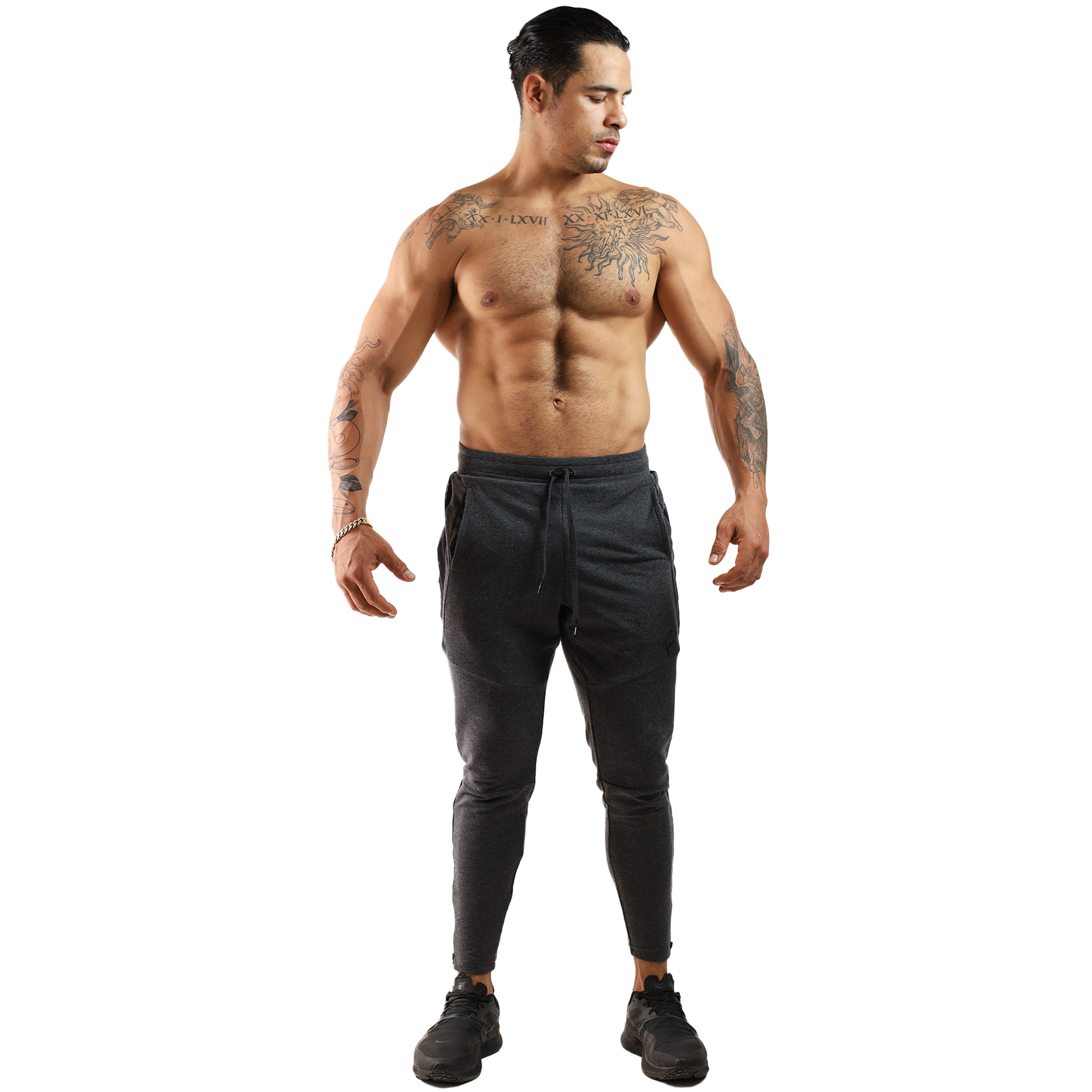 Pants Algodón Franja Red Con Cierre - Fenix Fit Mexico  
