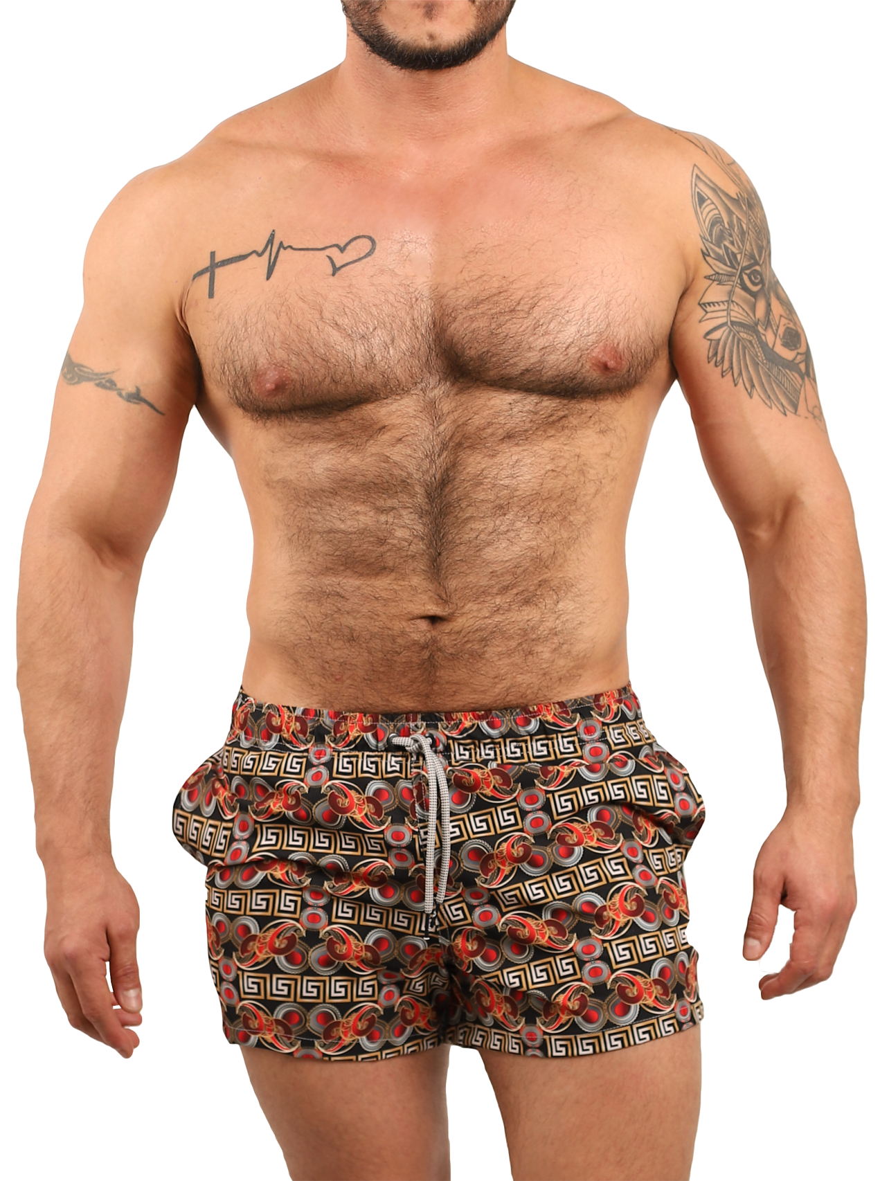 Short Playa Estampado Repelente - Fenix Fit Mexico  