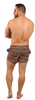 Short Playa Estampado Repelente - Fenix Fit Mexico  