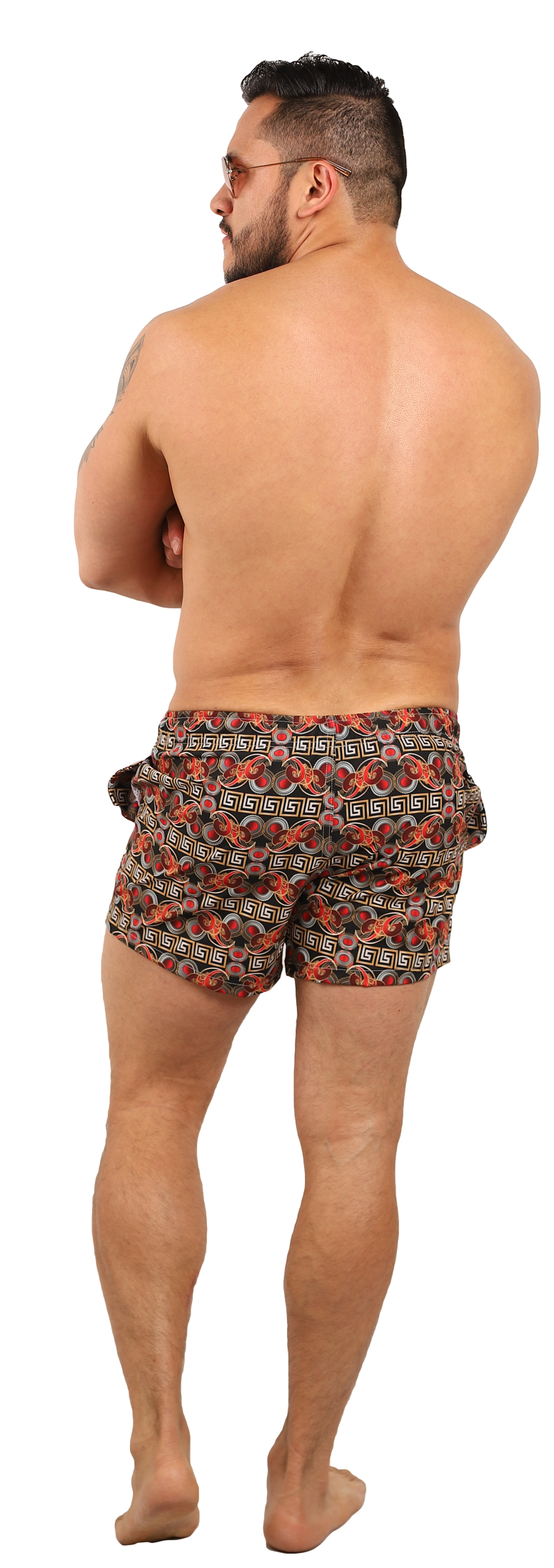 Short Playa Estampado Repelente - Fenix Fit Mexico  