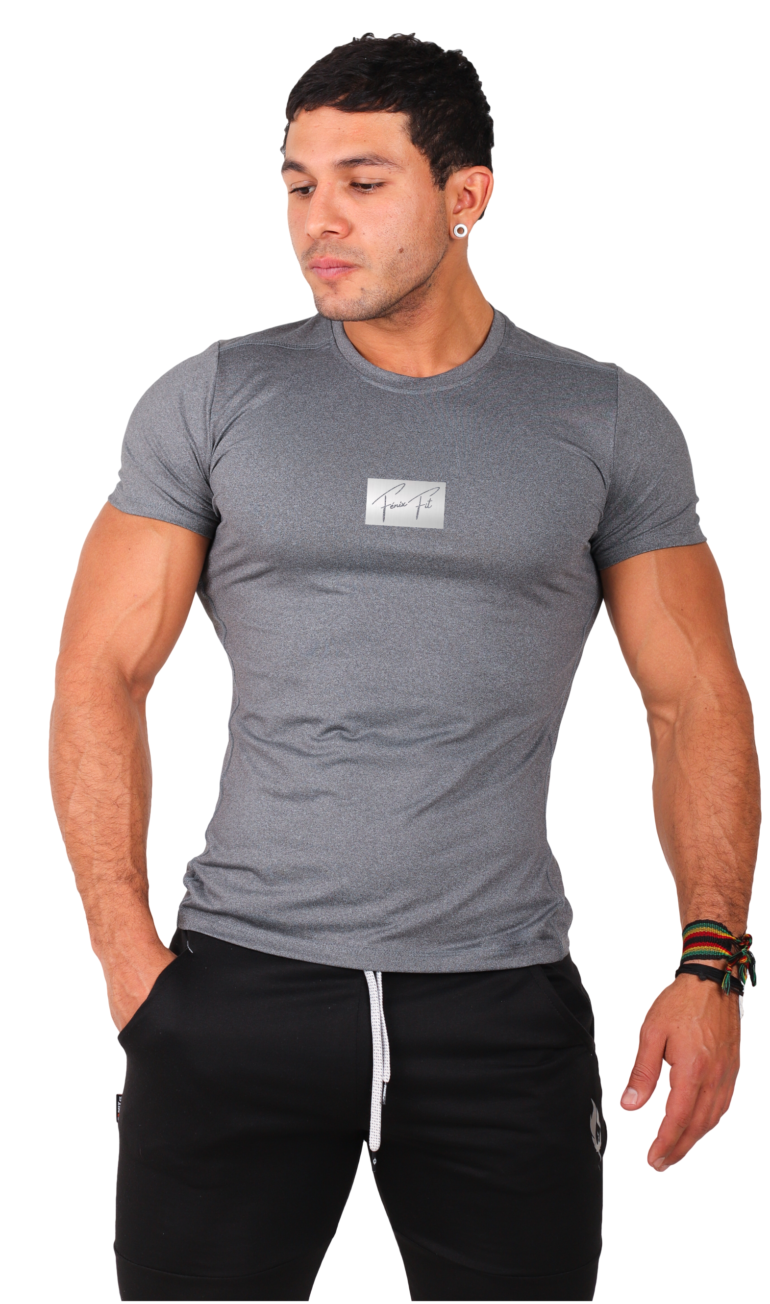 Playera Deportiva Hombre Manga Corta Lisa Premium - Fenix Fit Mexico  