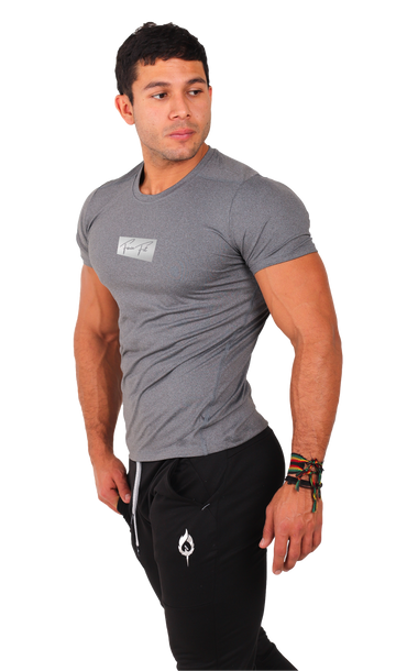 Playera Deportiva Hombre Manga Corta Lisa Premium - Fenix Fit Mexico  