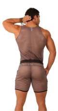 Conjunto Tela red Short + Playera tela red - Fenix Fit Mexico  