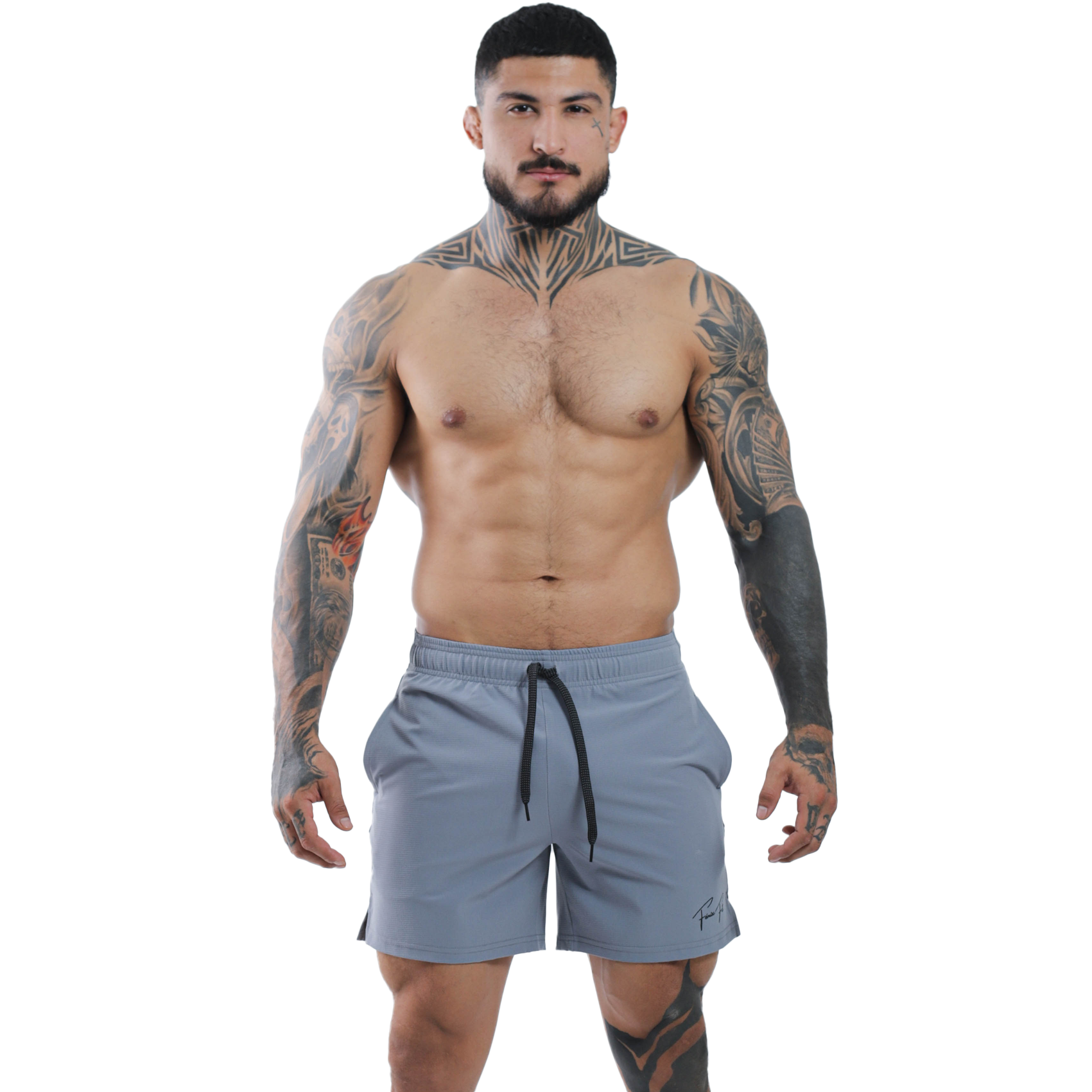 Short Medio Repelente Cuadros