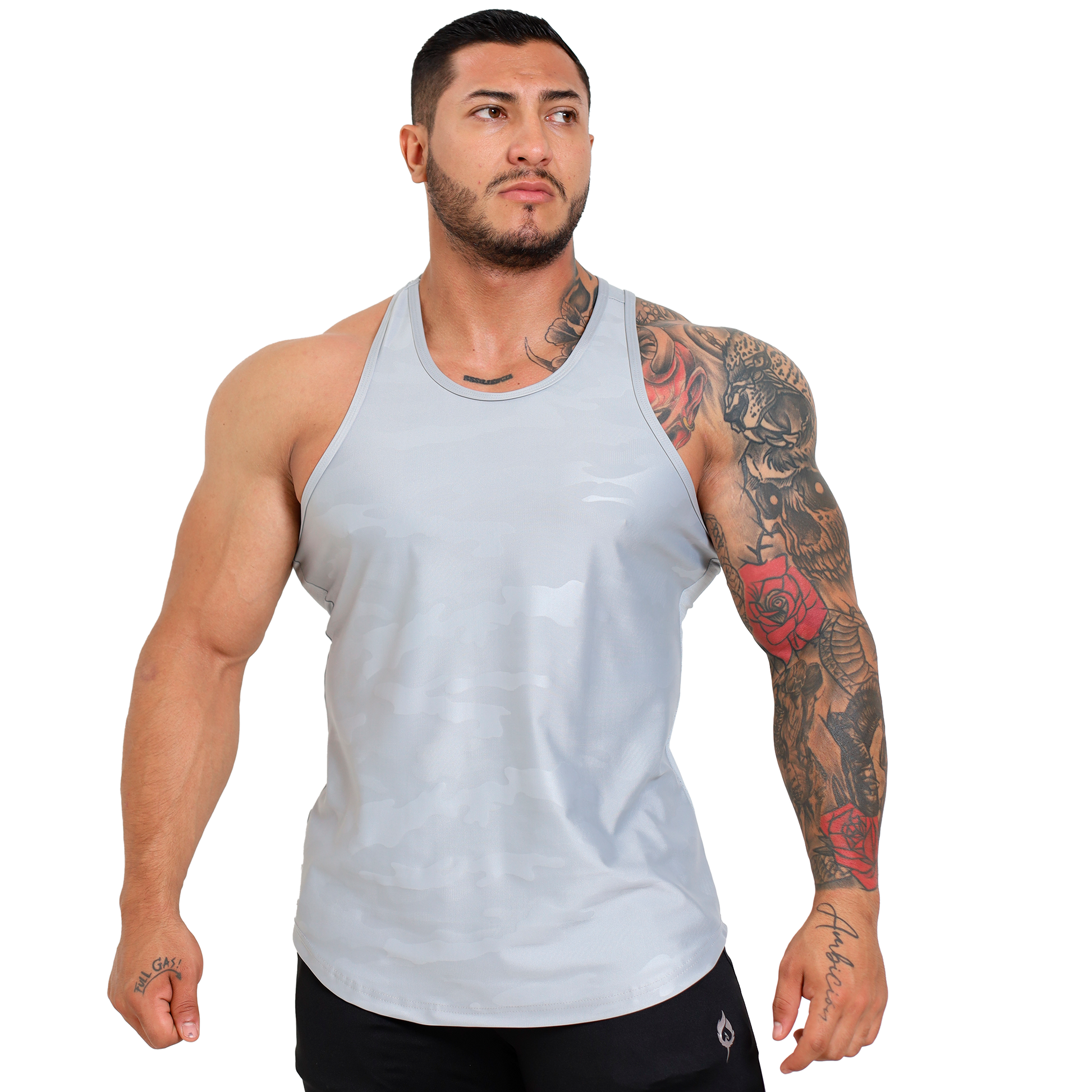 Playera Olimpica Camuflaje Laser - Fenix Fit Mexico  