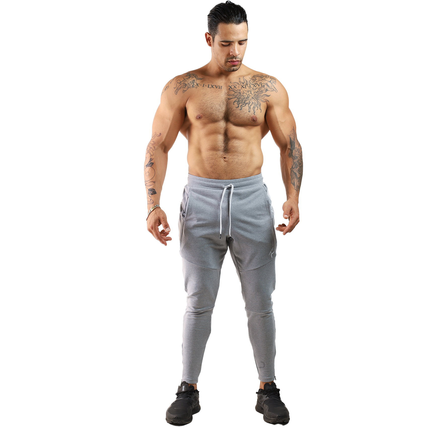 Pants Algodón Franja Red Con Cierre - Fenix Fit Mexico  