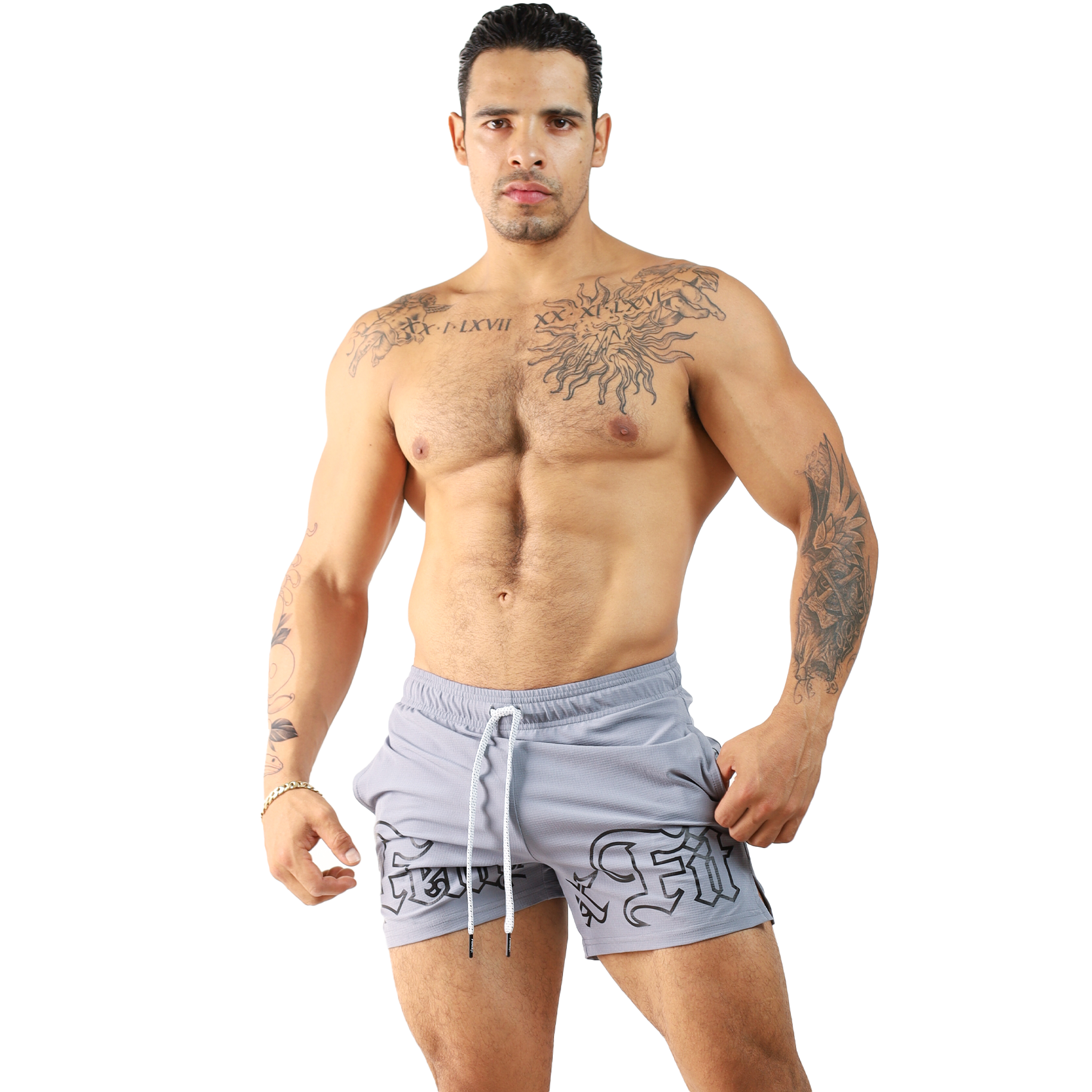 Short Corto Repel Cuadritos New York - Fenix Fit Mexico  