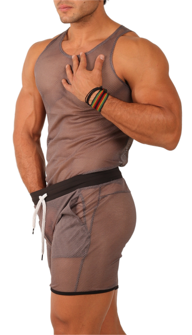 Conjunto Tela red Short + Playera tela red - Fenix Fit Mexico  