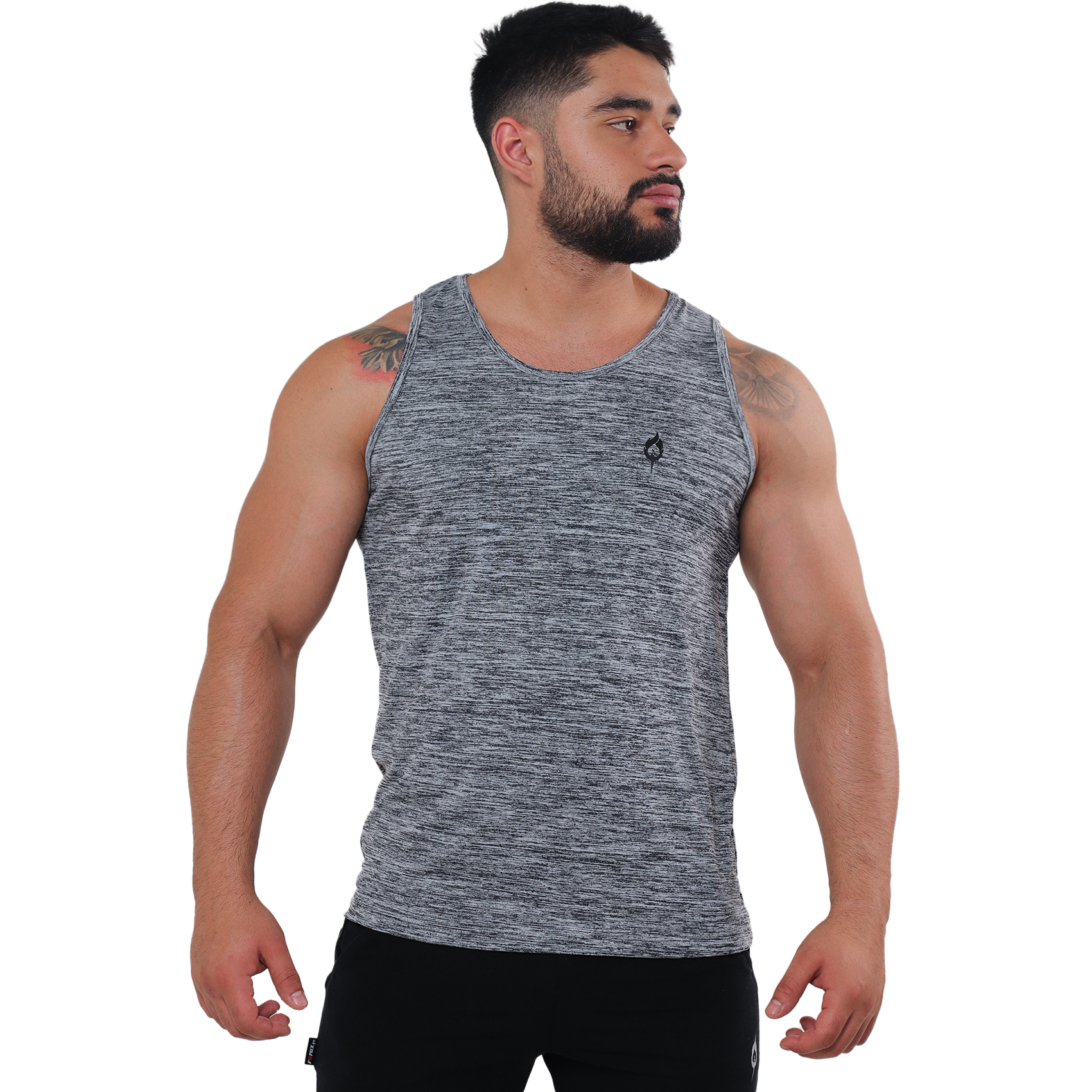 Playera Basica Premium Jaspe - Fenix Fit Mexico  
