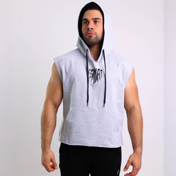 Sudadera Sin Manga Corte Boxy