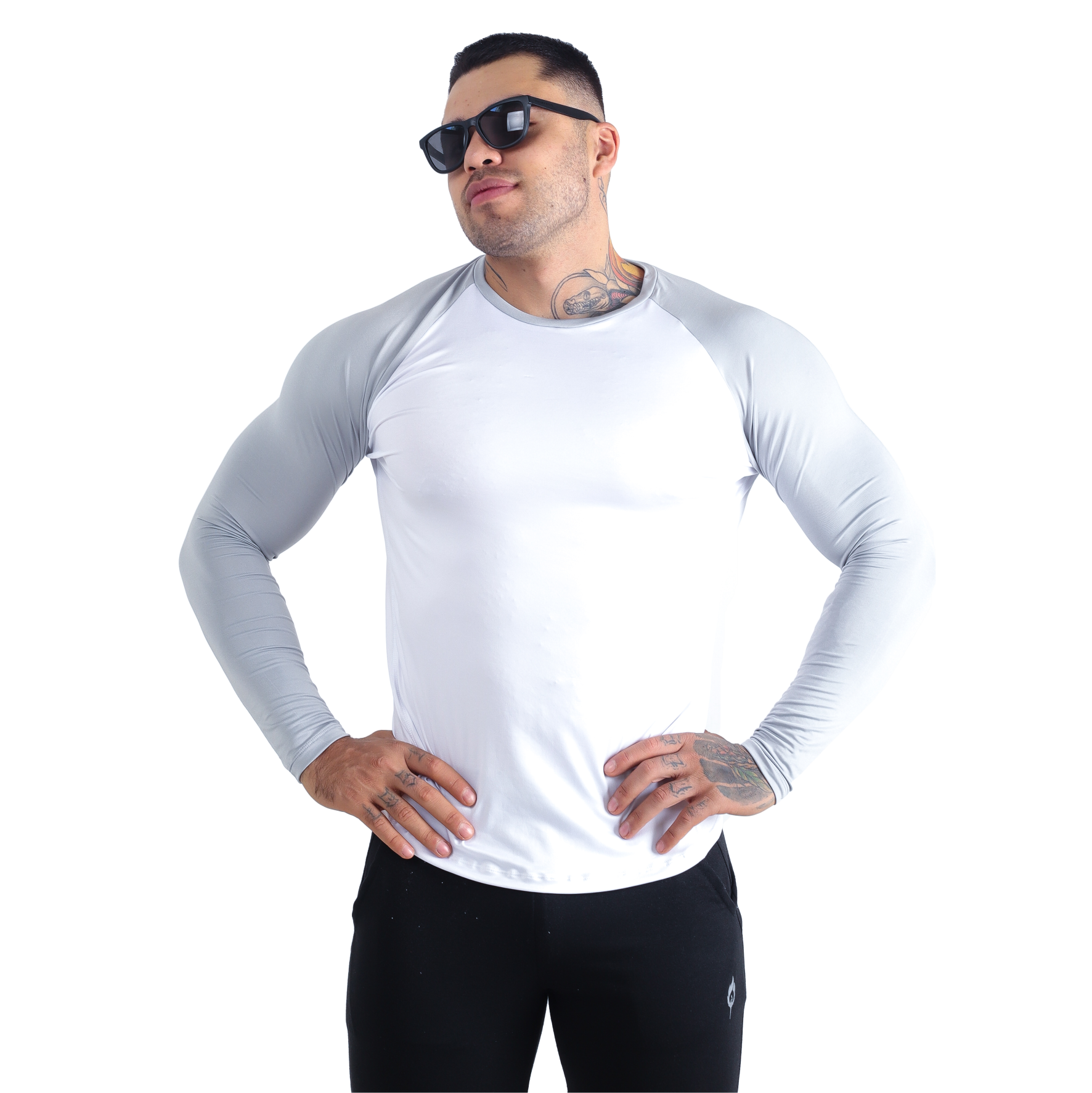 Playera Estilo Ranglan  Manga Larga - Fenix Fit Mexico  