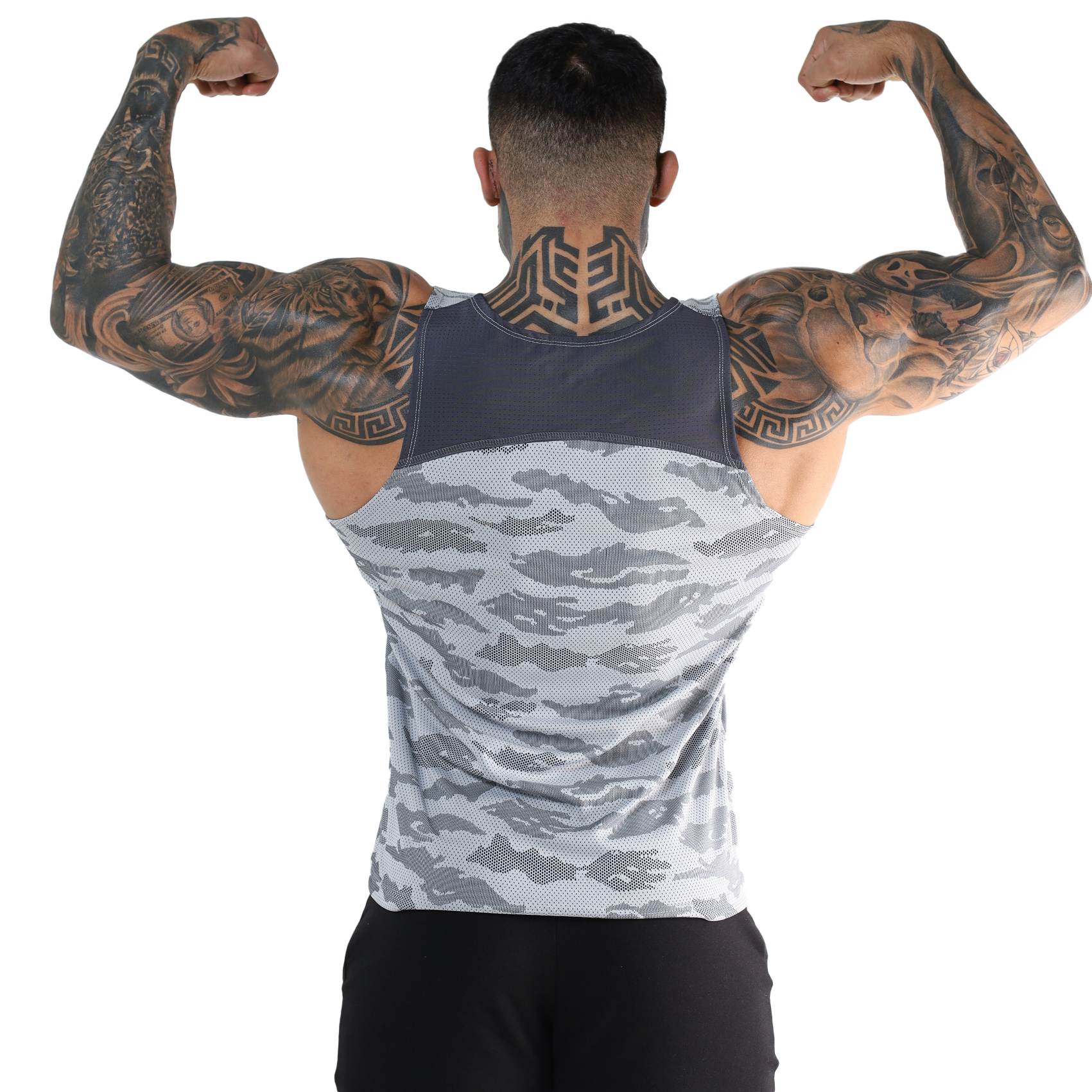 Playera Tank Top Deportiva Camuflaje - Fenix Fit Mexico  
