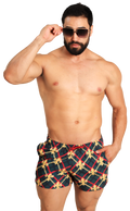 Short Playa Estampado Repelente - Fenix Fit Mexico  