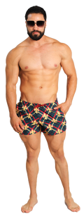 Short Playa Estampado Repelente - Fenix Fit Mexico  