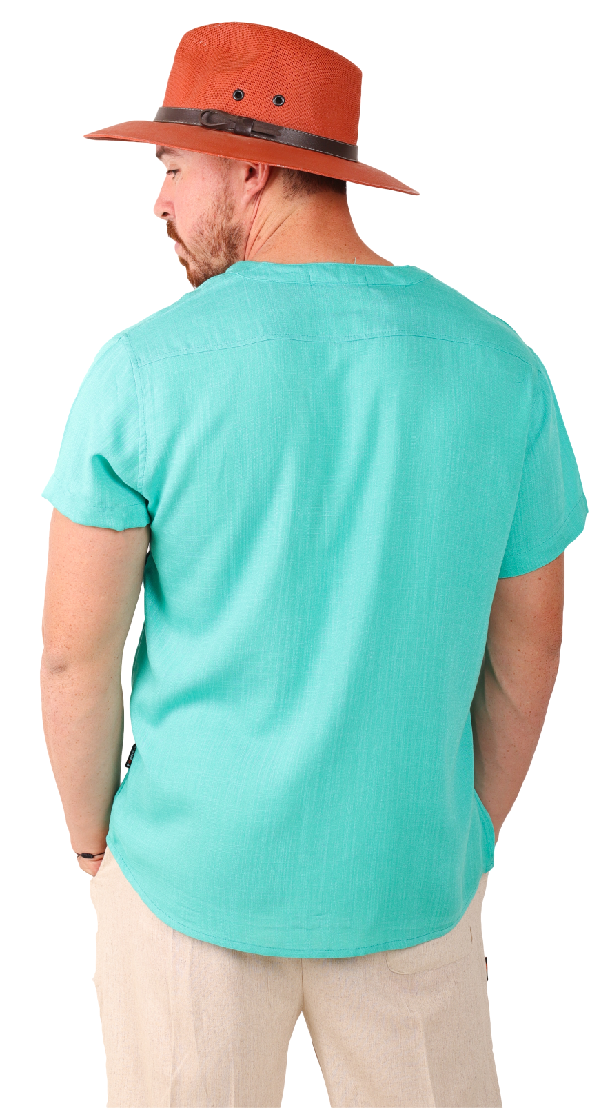 Camiseta Manga Corta De Lino Ultra Suave - Fenix Fit Mexico  
