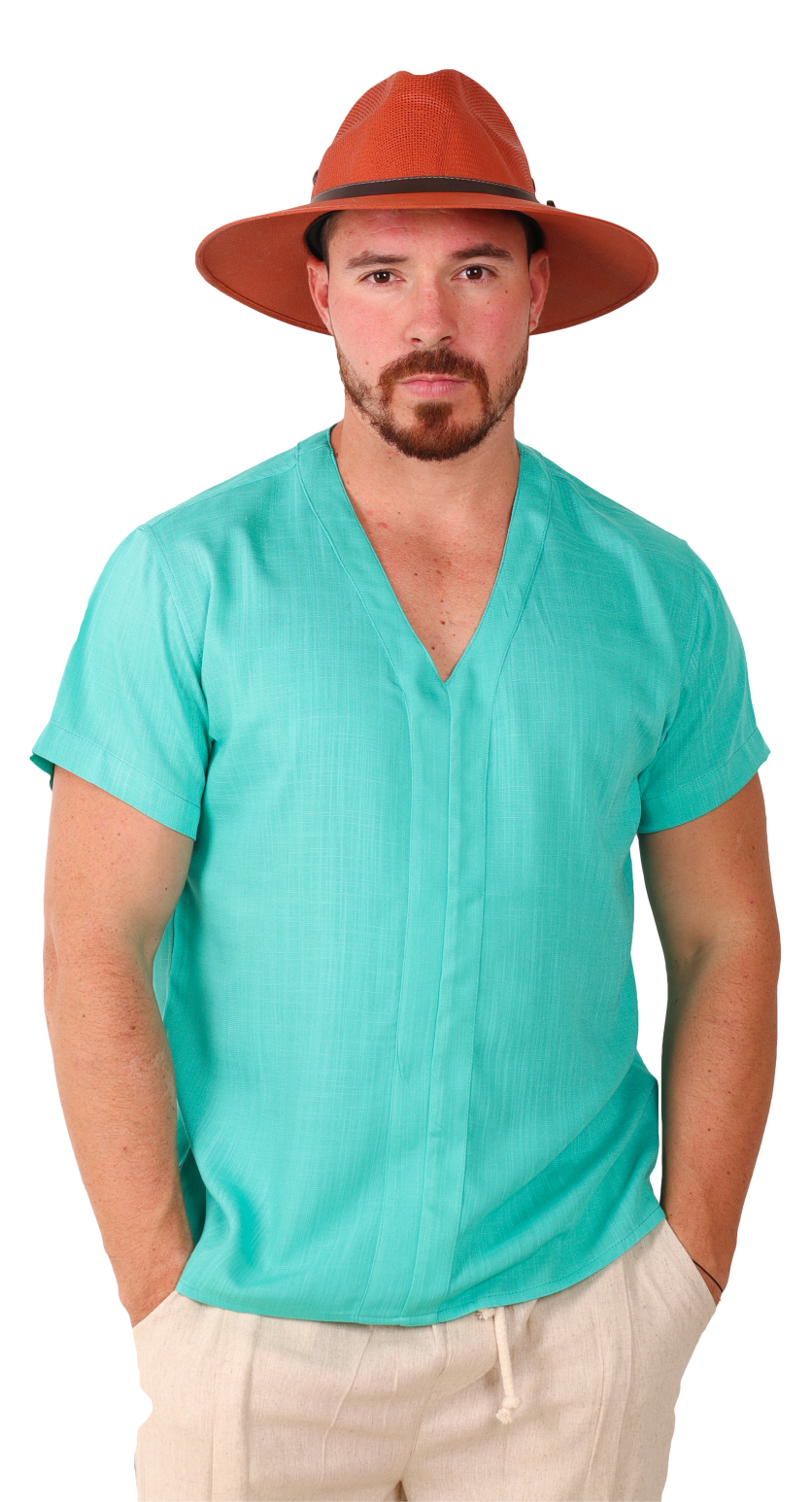 Camiseta Manga Corta De Lino Ultra Suave - Fenix Fit Mexico  