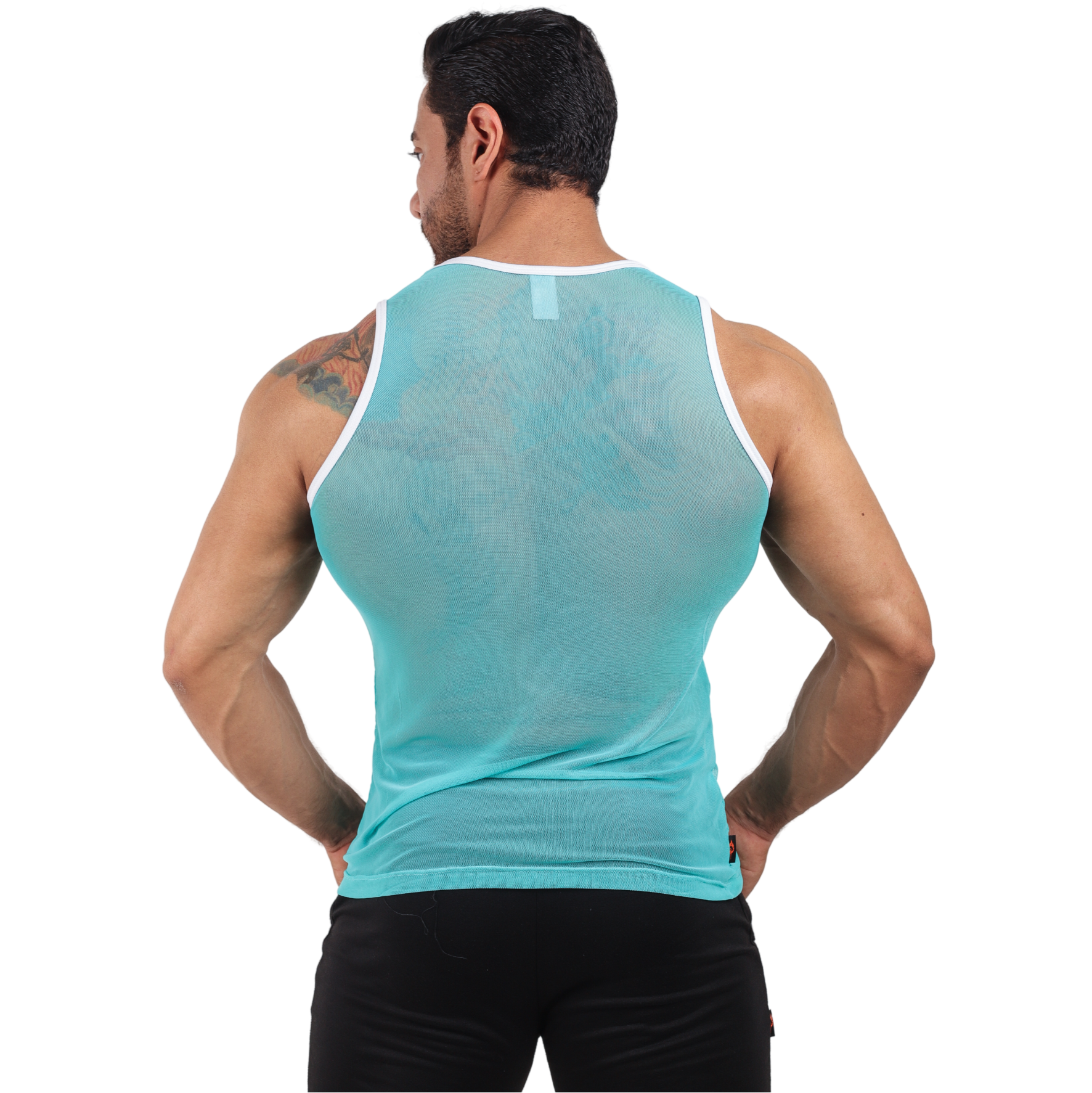 Playera Basica Transparencia Mesh - Fenix Fit Mexico  