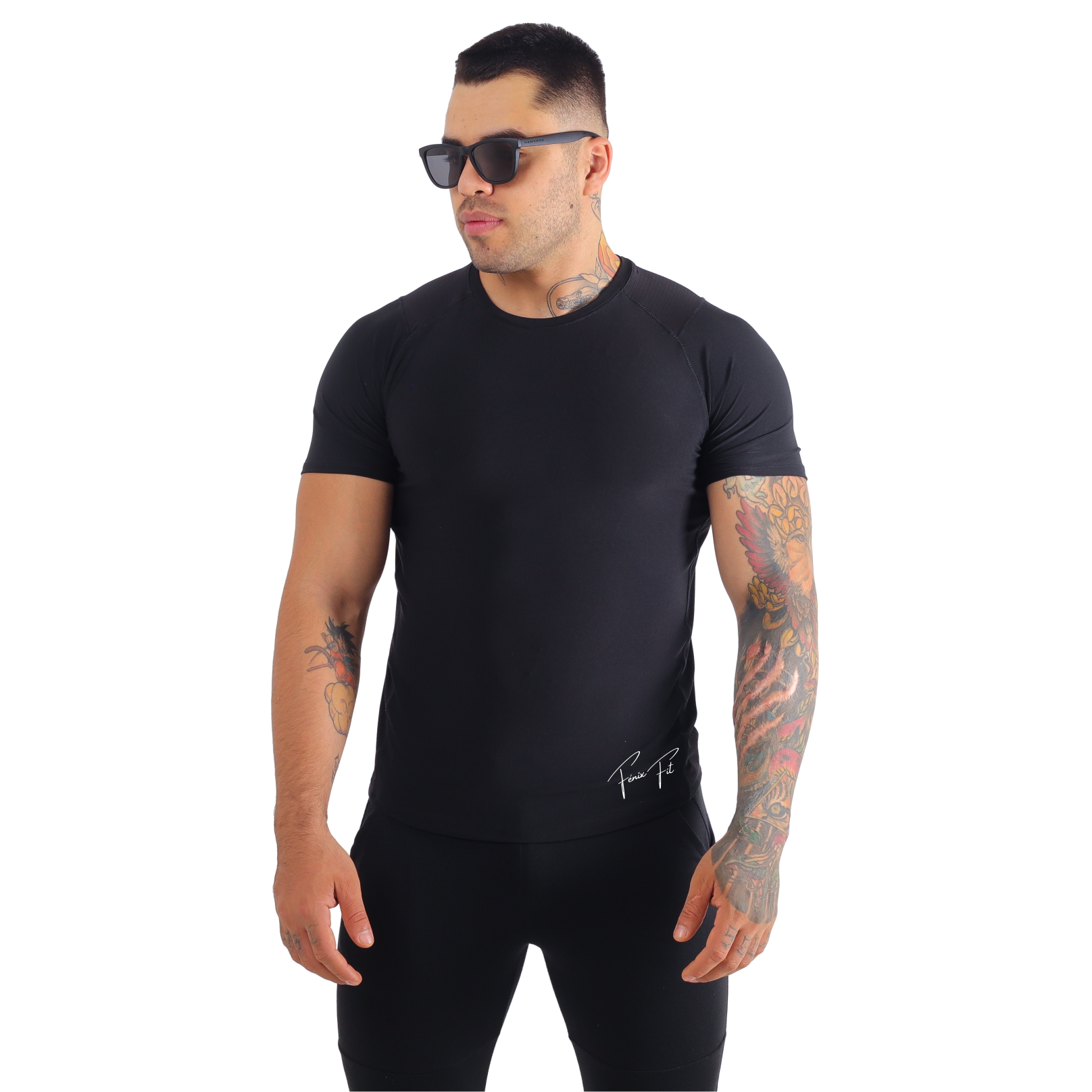 Playera Deportiva  Modelo Japon Manga Corta - Fenix Fit Mexico  