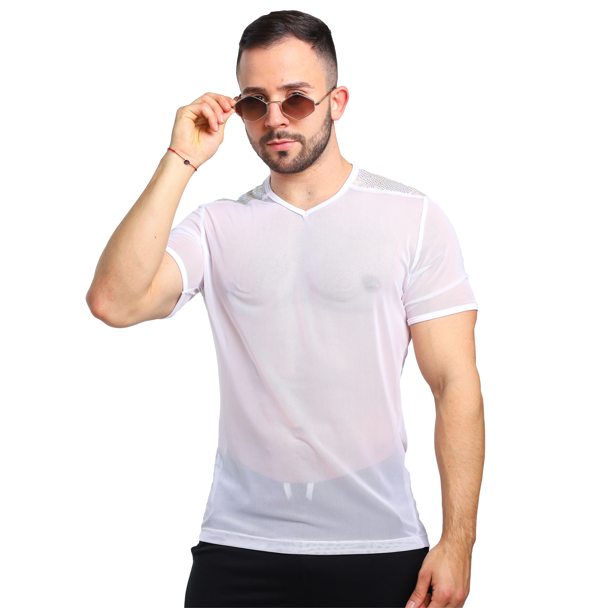 Playera Lentejuelas - Fenix Fit Mexico  