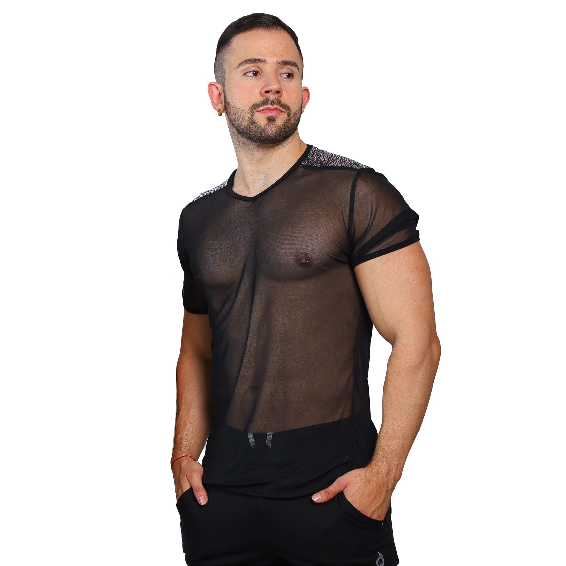 Playera Lentejuelas - Fenix Fit Mexico  