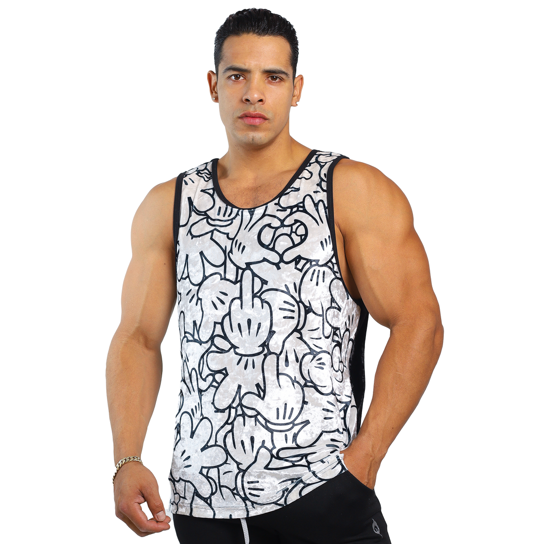Playera De Terciopelo Estampada - Fenix Fit Mexico  