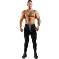 Pants Algodón Franja Red Con Cierre - Fenix Fit Mexico  