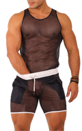 Conjunto Tela red Short + Playera tela red - Fenix Fit Mexico  