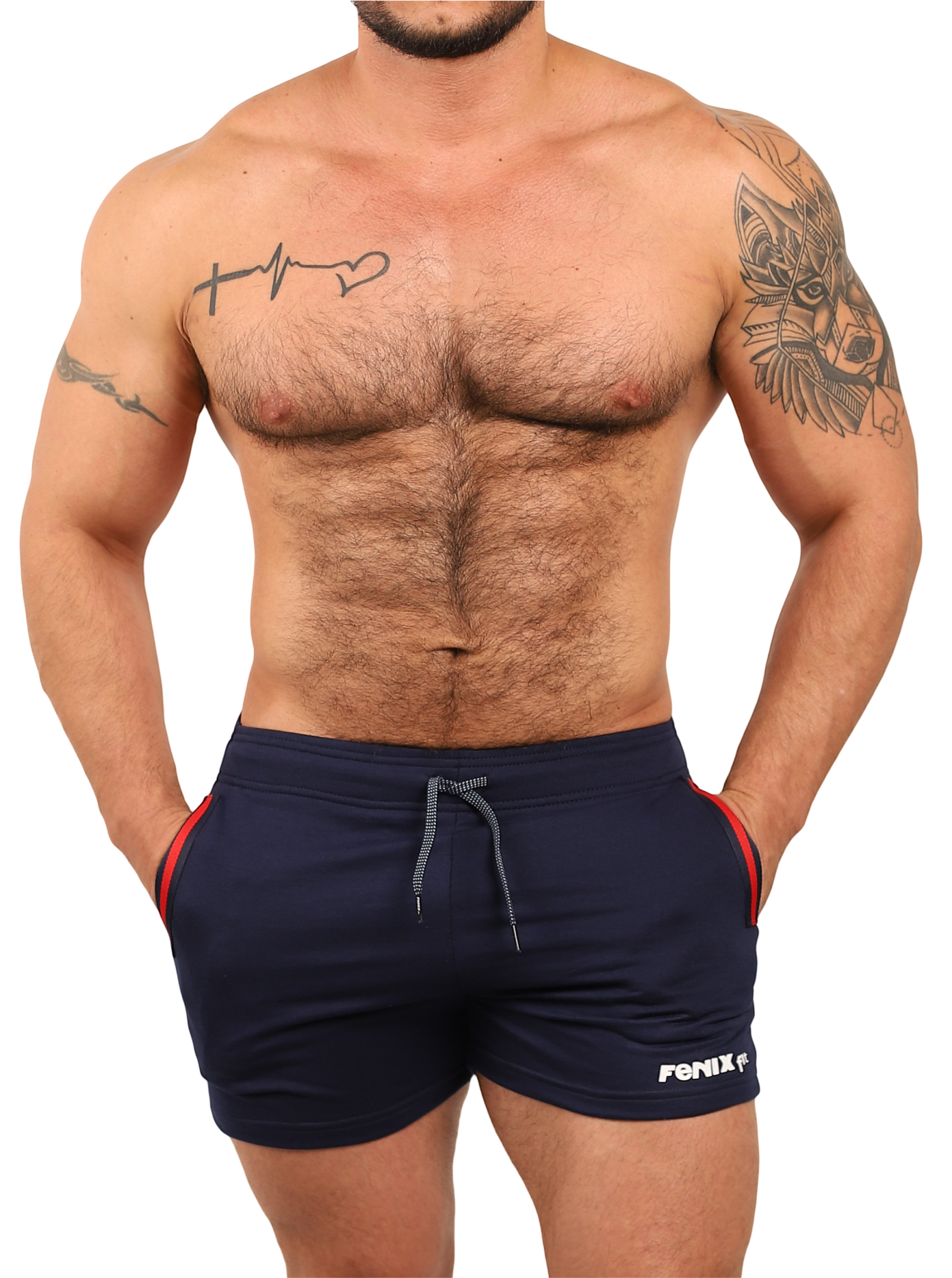 Short Corto Deportivo Tonos Azules - Fenix Fit Mexico  