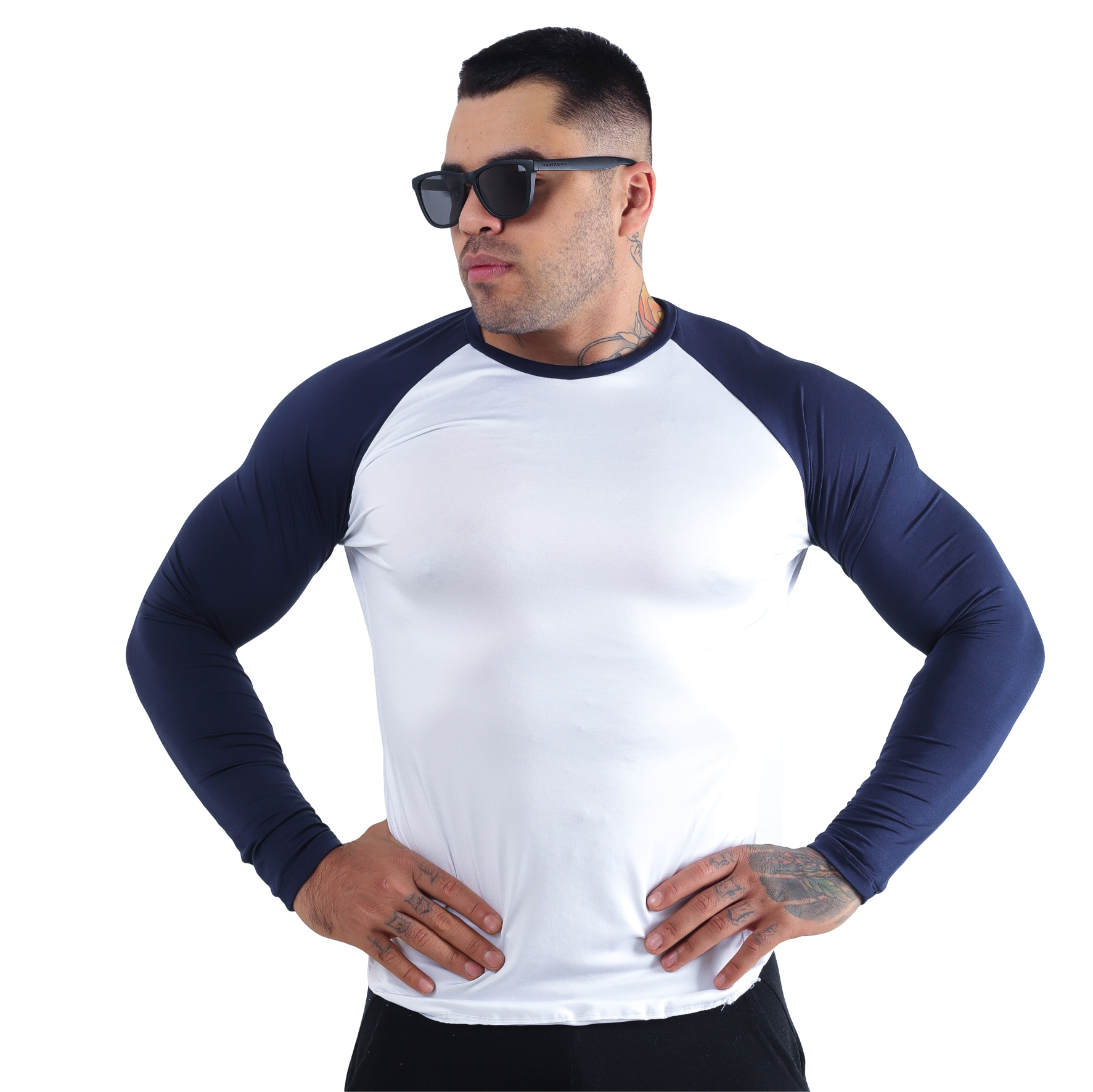 Playera Estilo Ranglan  Manga Larga - Fenix Fit Mexico  