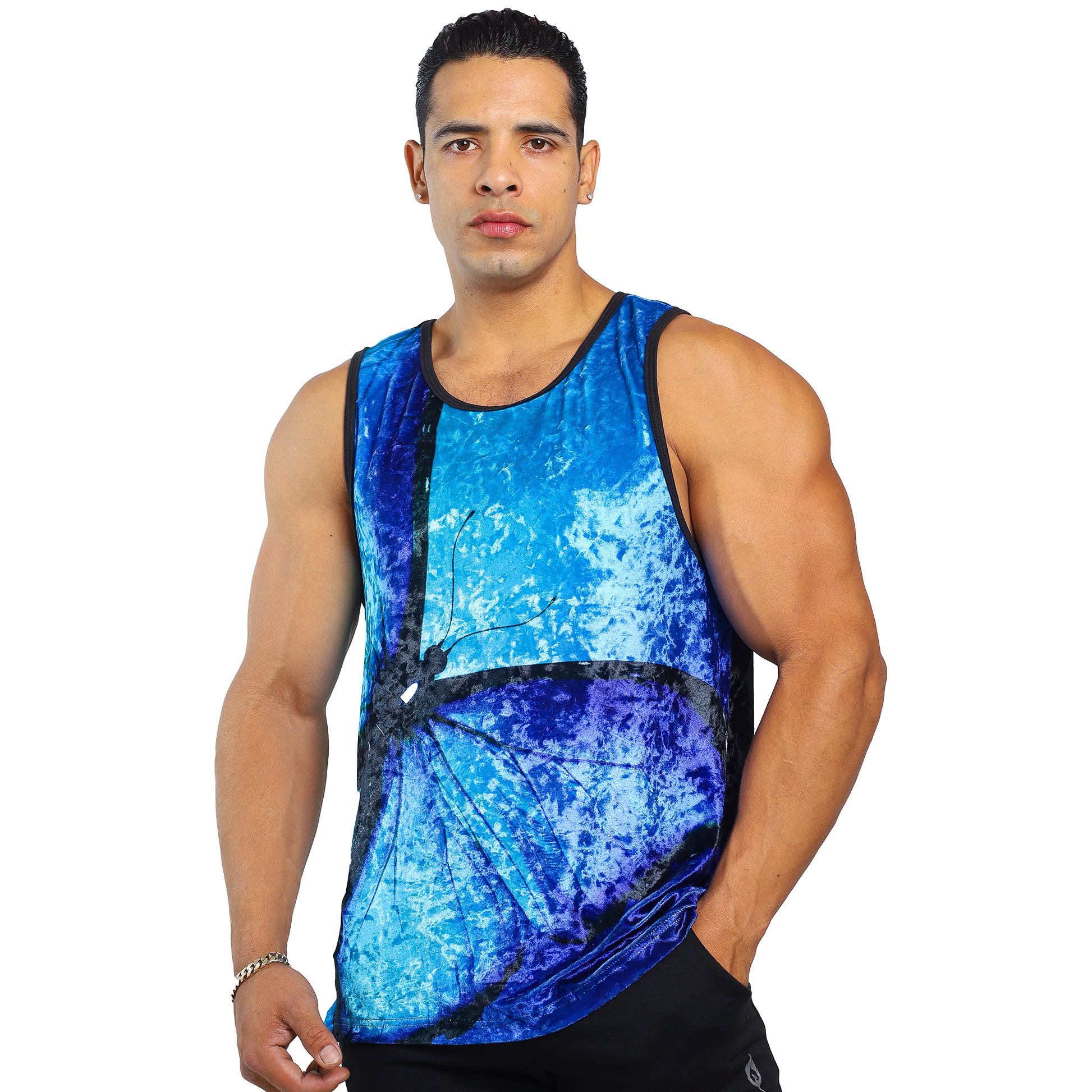 Playera De Terciopelo Estampada - Fenix Fit Mexico  