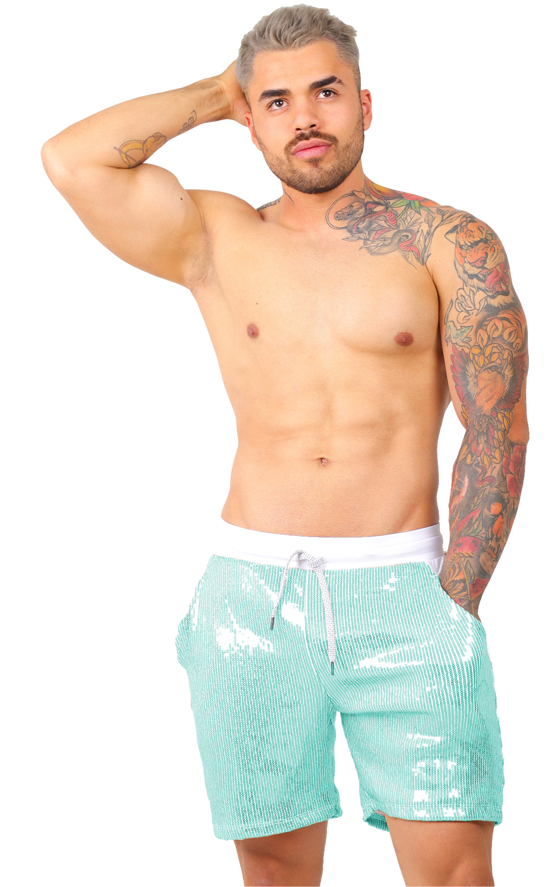 Short de Lentejuela Corte Medio - Fenix Fit Mexico  