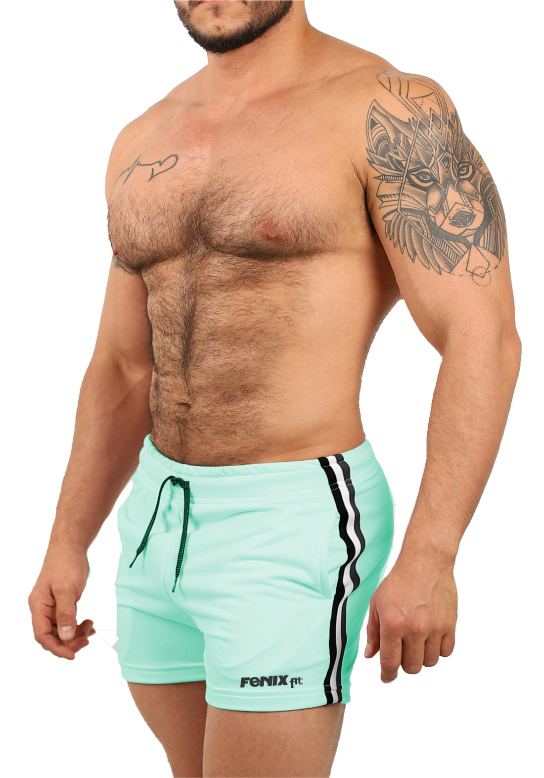 Short Corto Lineas Colores - Fenix Fit Mexico  
