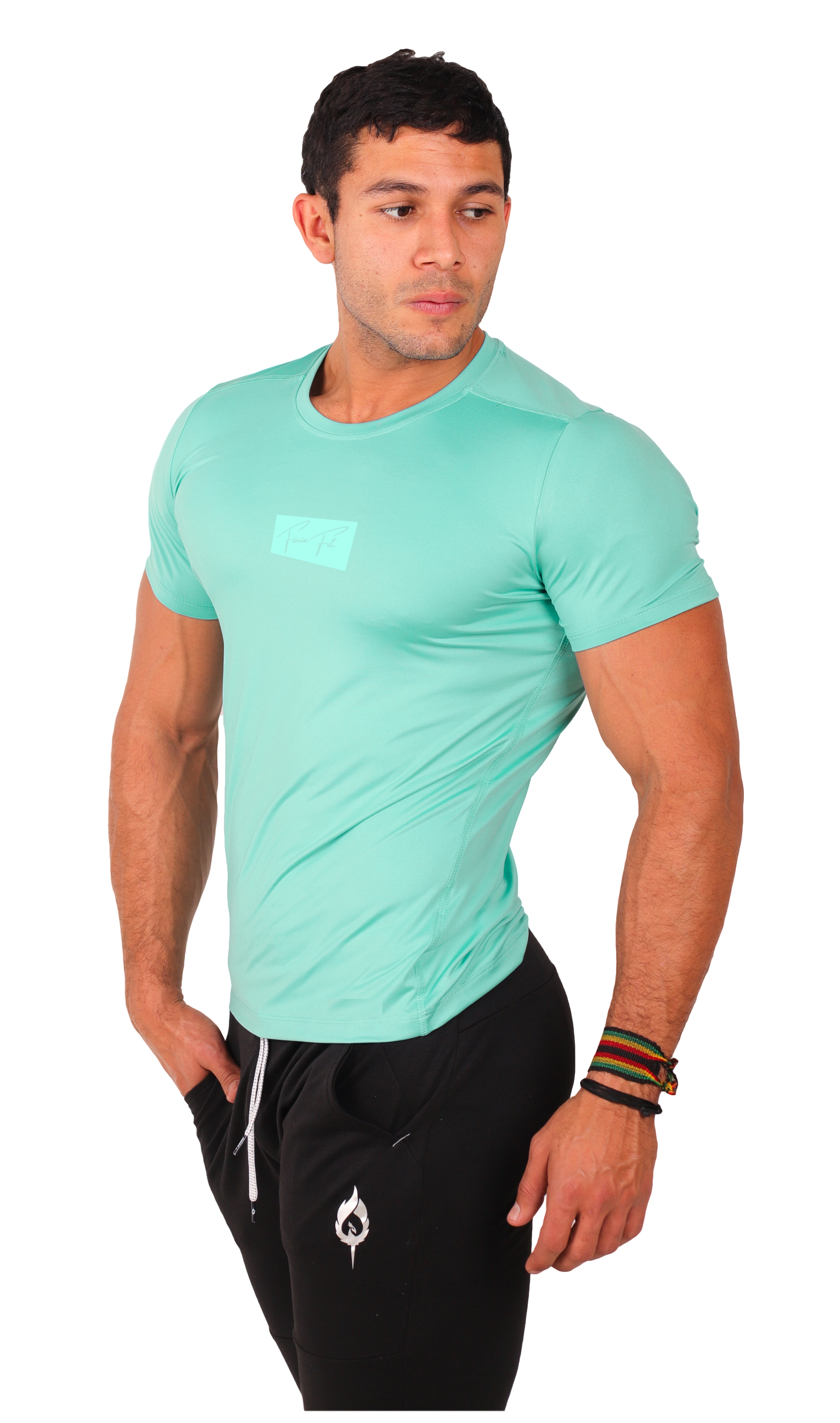 Playera Deportiva Hombre Manga Corta Lisa Premium - Fenix Fit Mexico  