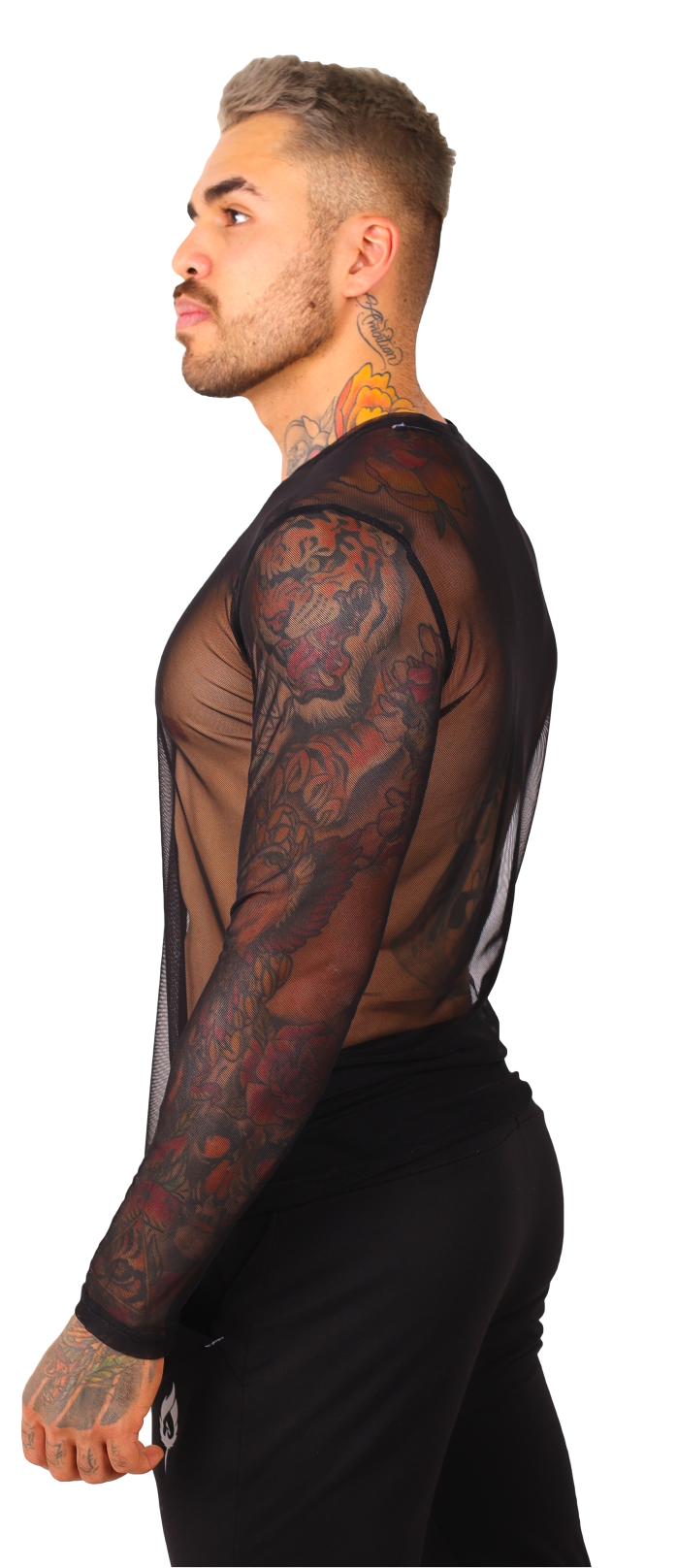 Playera Manga Larga Transparencia Colores - Fenix Fit Mexico  