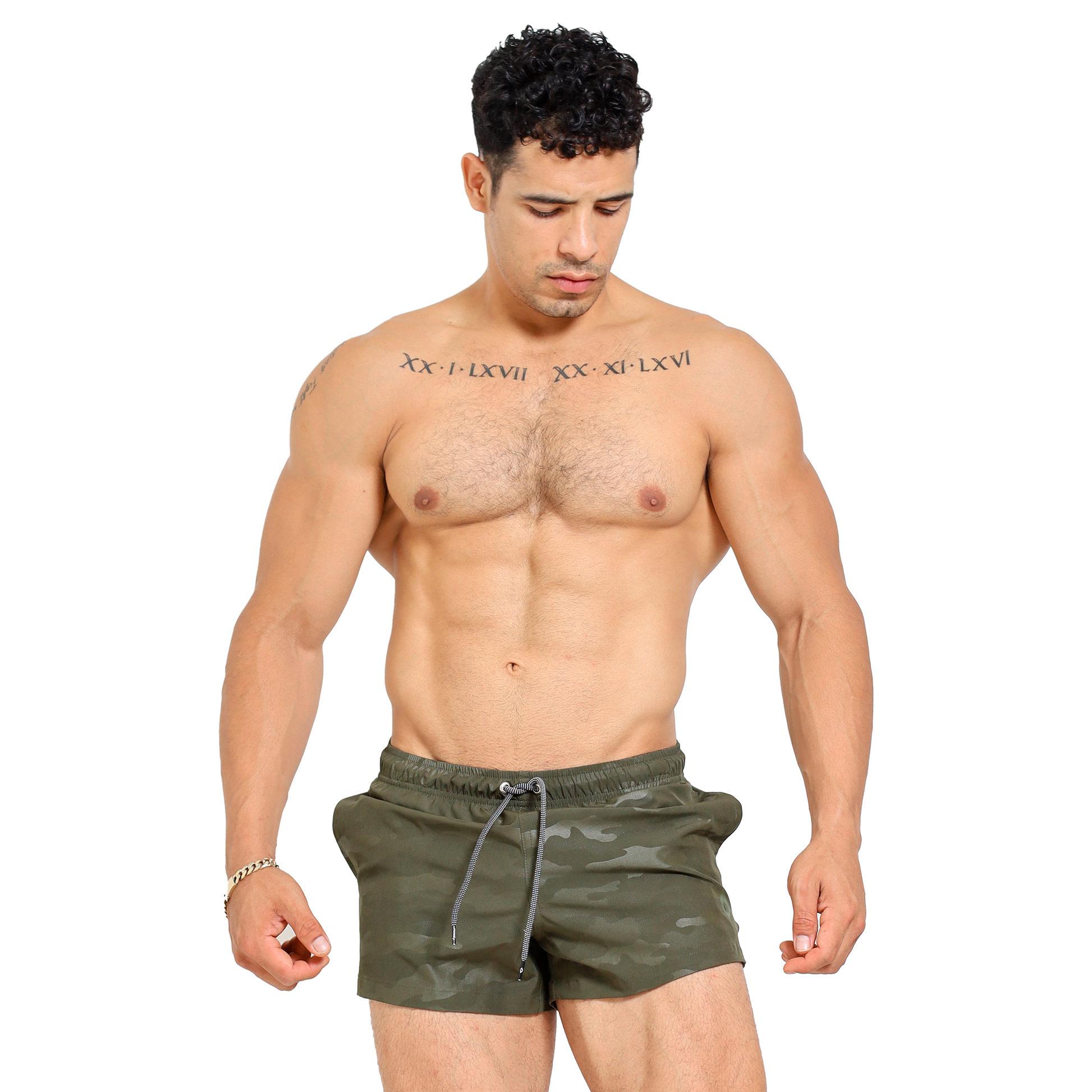 Short de Playa Estampado Camuflaje - Fenix Fit Mexico  