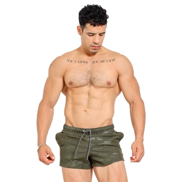 Short de Playa Estampado Camuflaje - Fenix Fit Mexico  