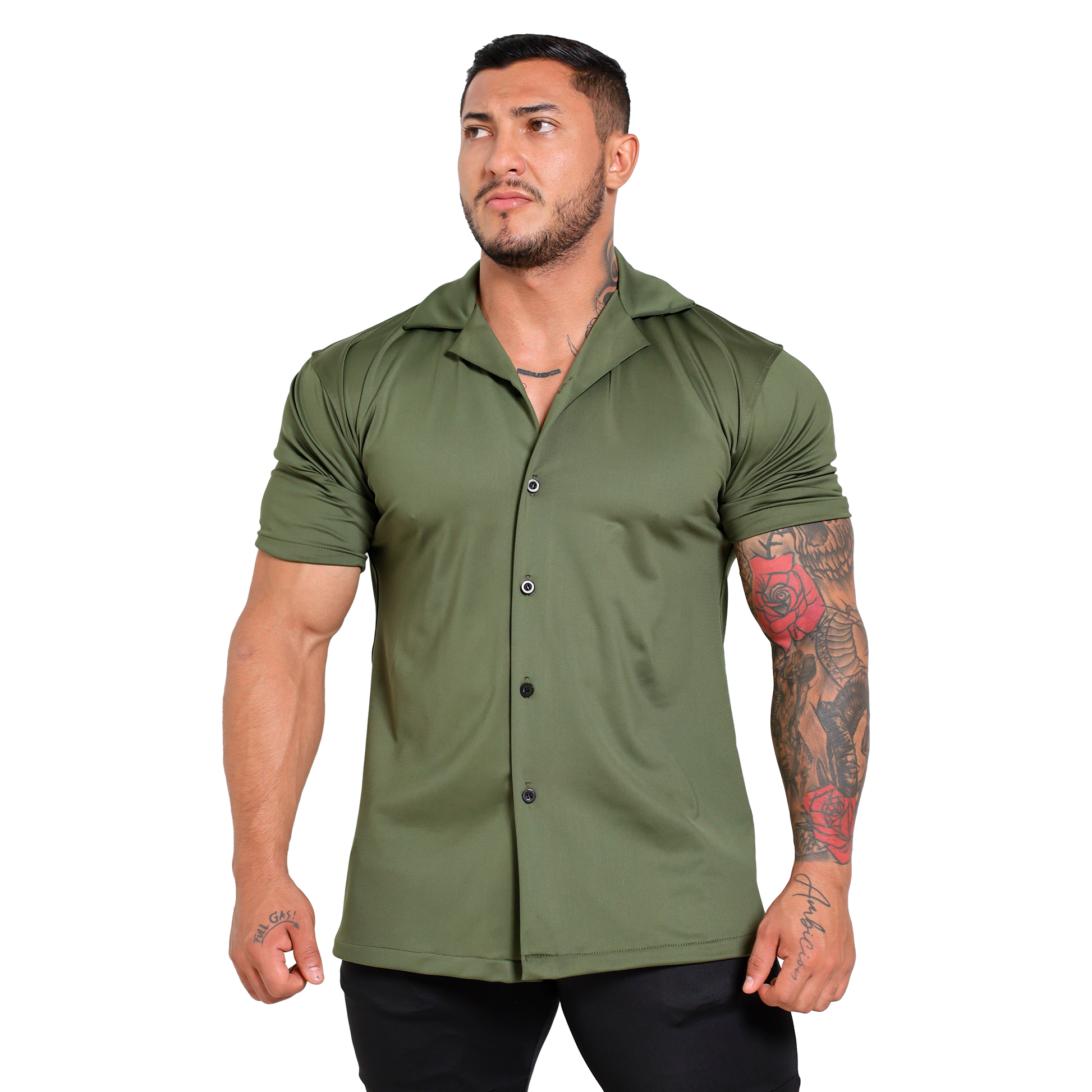 Camisa Elastica Lisa - Fenix Fit Mexico  