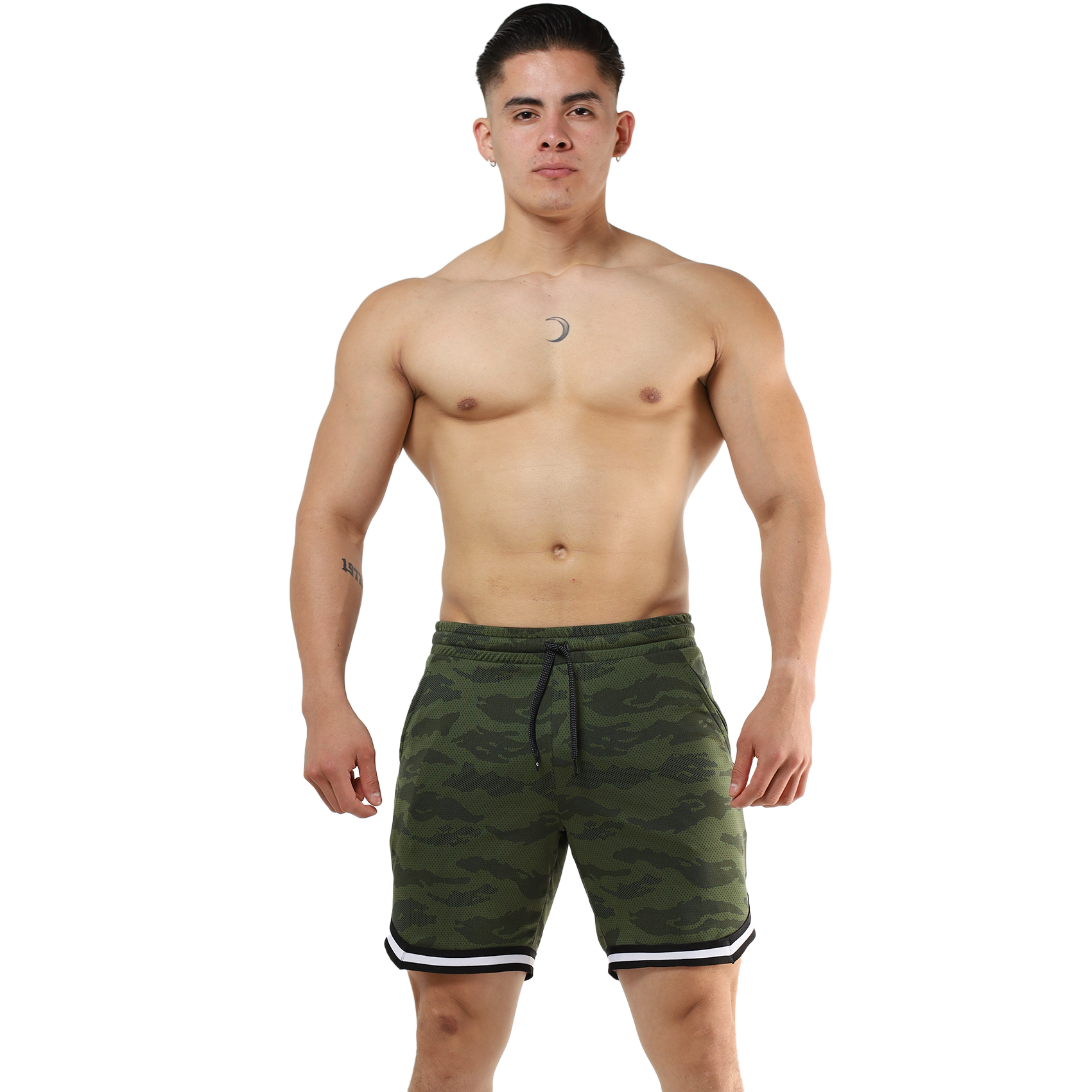Short Medio Camuflaje Basket - Fenix Fit Mexico  