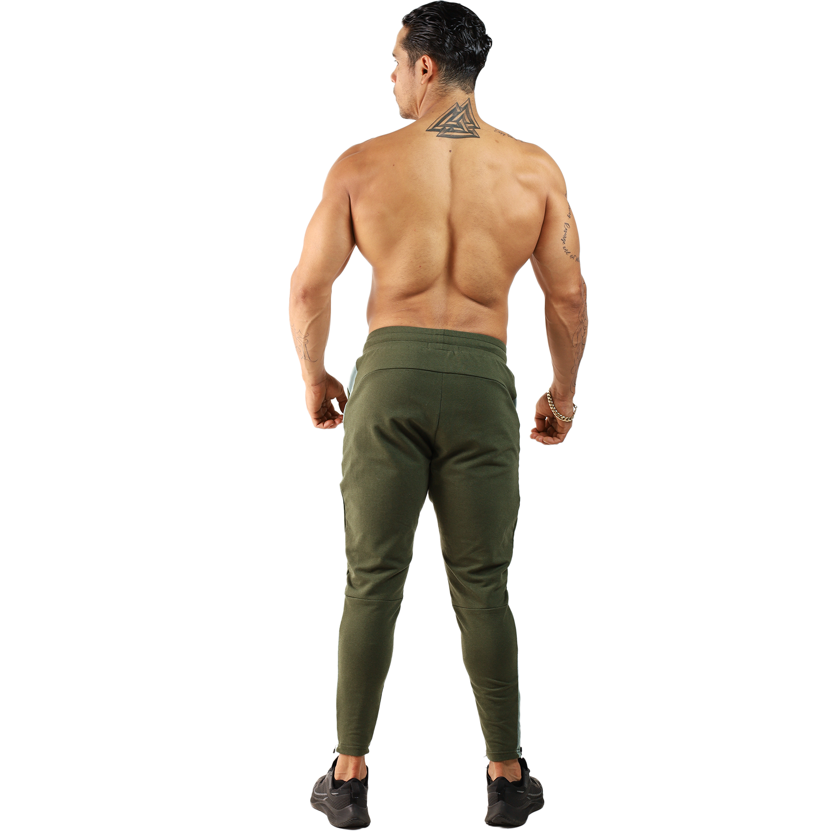 Pants Algodón Franja Red Con Cierre - Fenix Fit Mexico  