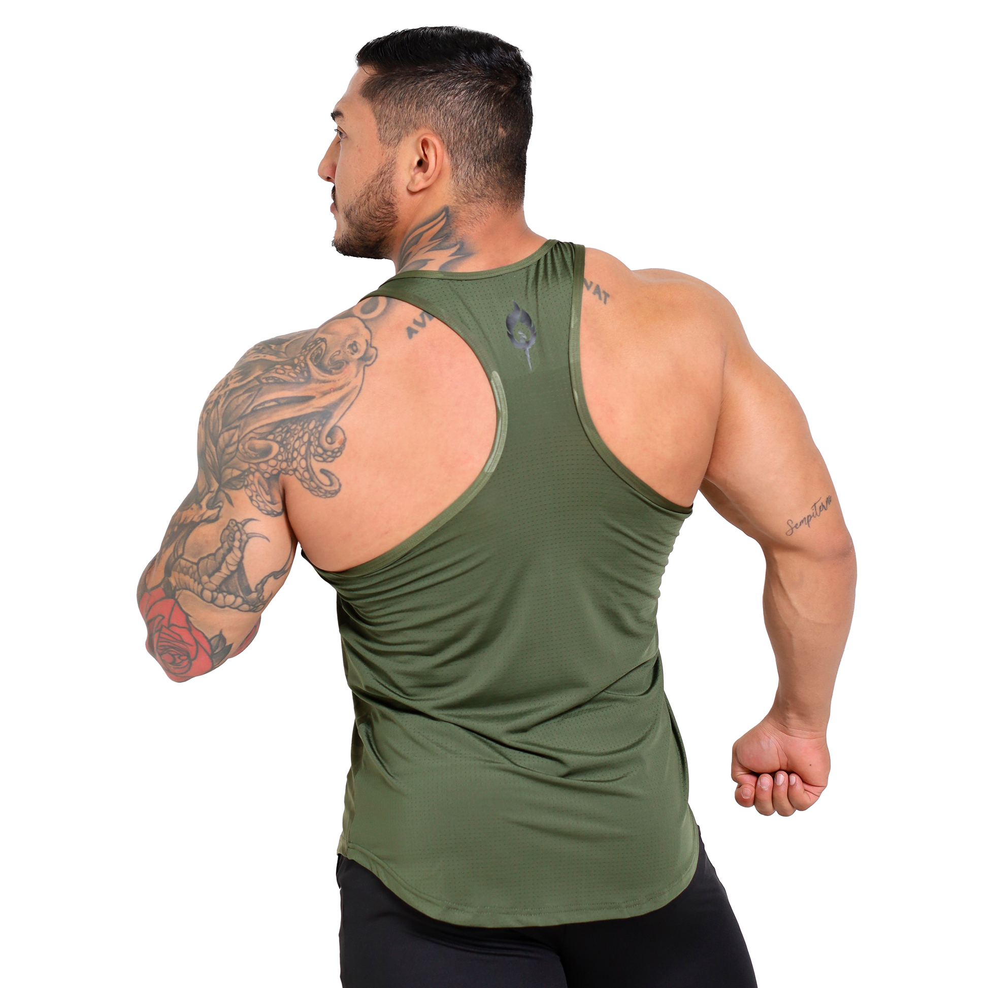 Playera Olimpica Camuflaje Laser - Fenix Fit Mexico  