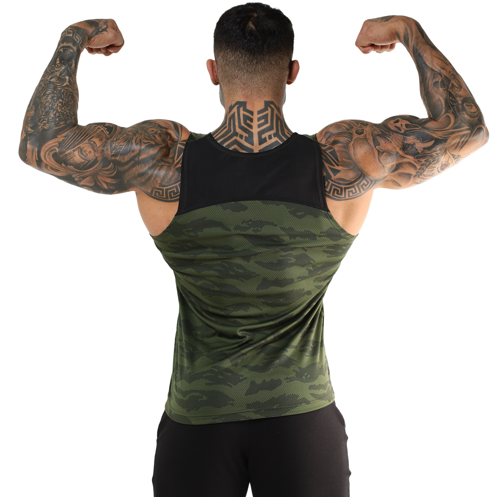 Playera Tank Top Deportiva Camuflaje - Fenix Fit Mexico  