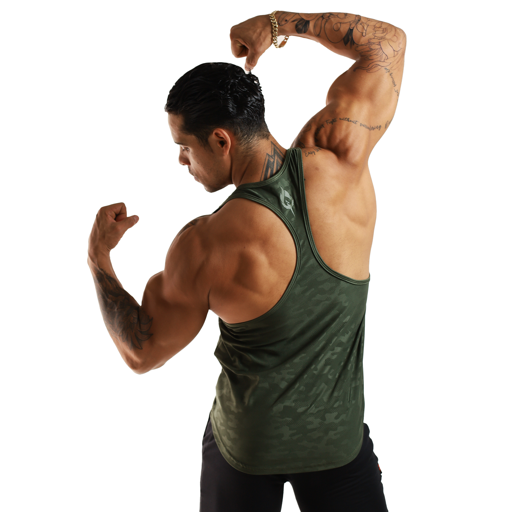 Playera Olímpica Ibiza Camuflaje - Fenix Fit Mexico  