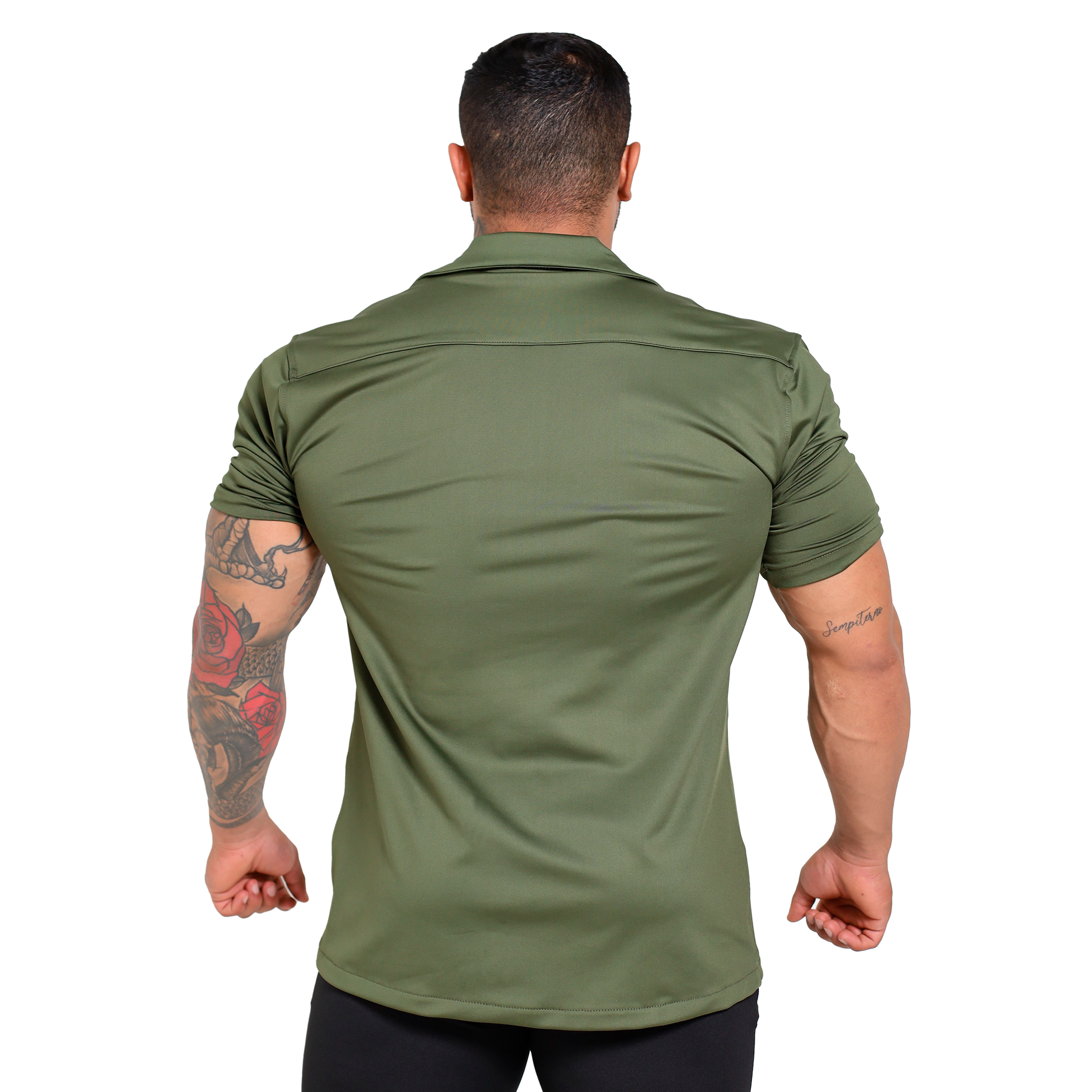 Camisa Elastica Lisa - Fenix Fit Mexico  