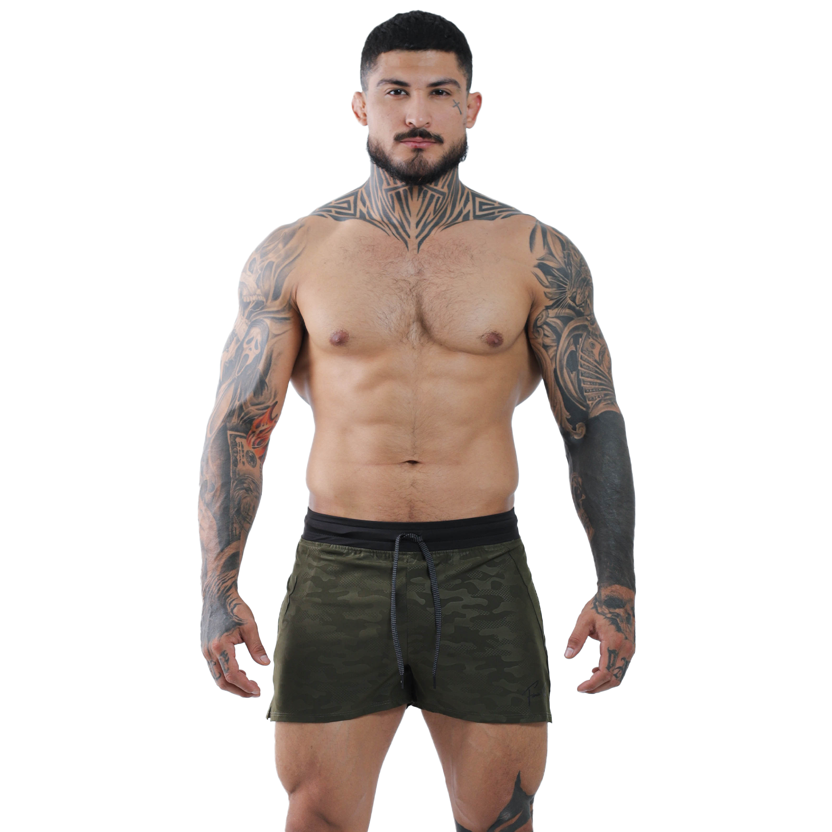 Short Running Estampado Camuflaje