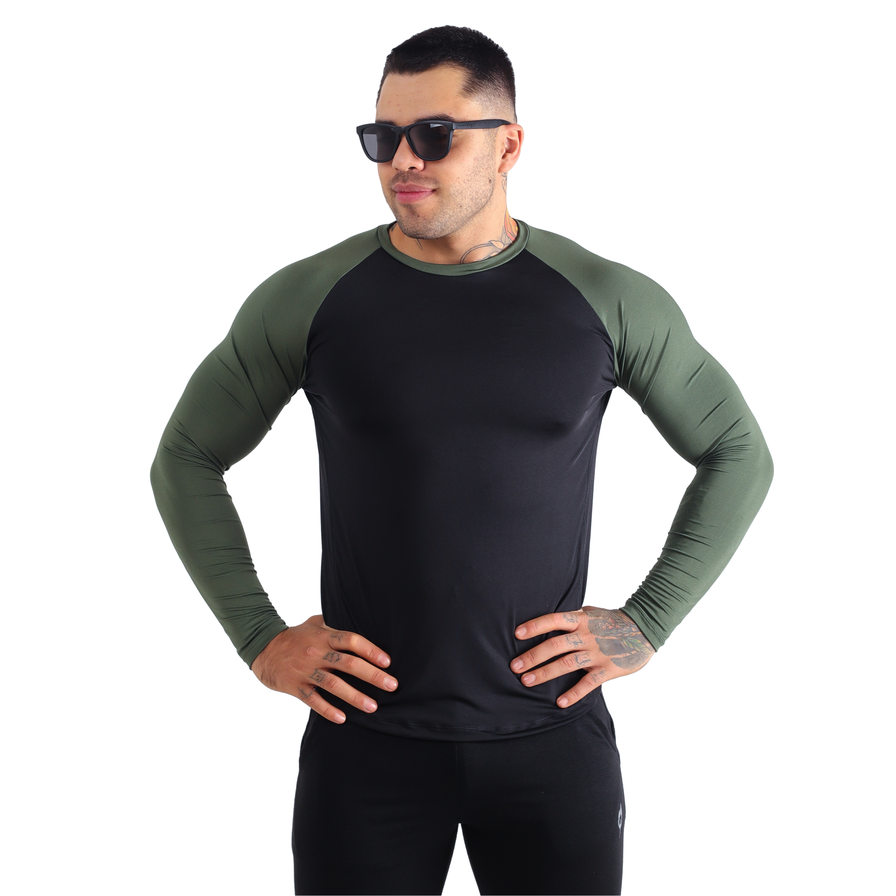 Playera Estilo Ranglan  Manga Larga - Fenix Fit Mexico  