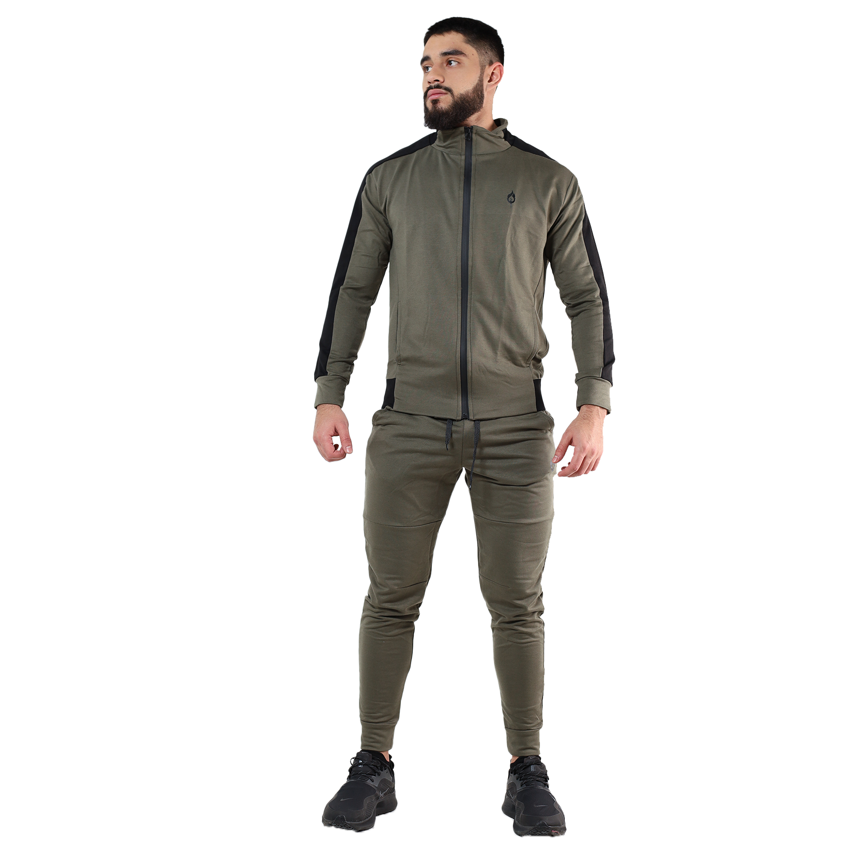 Conjunto Deportivo De Hombre Pants + Sudadera Lisa