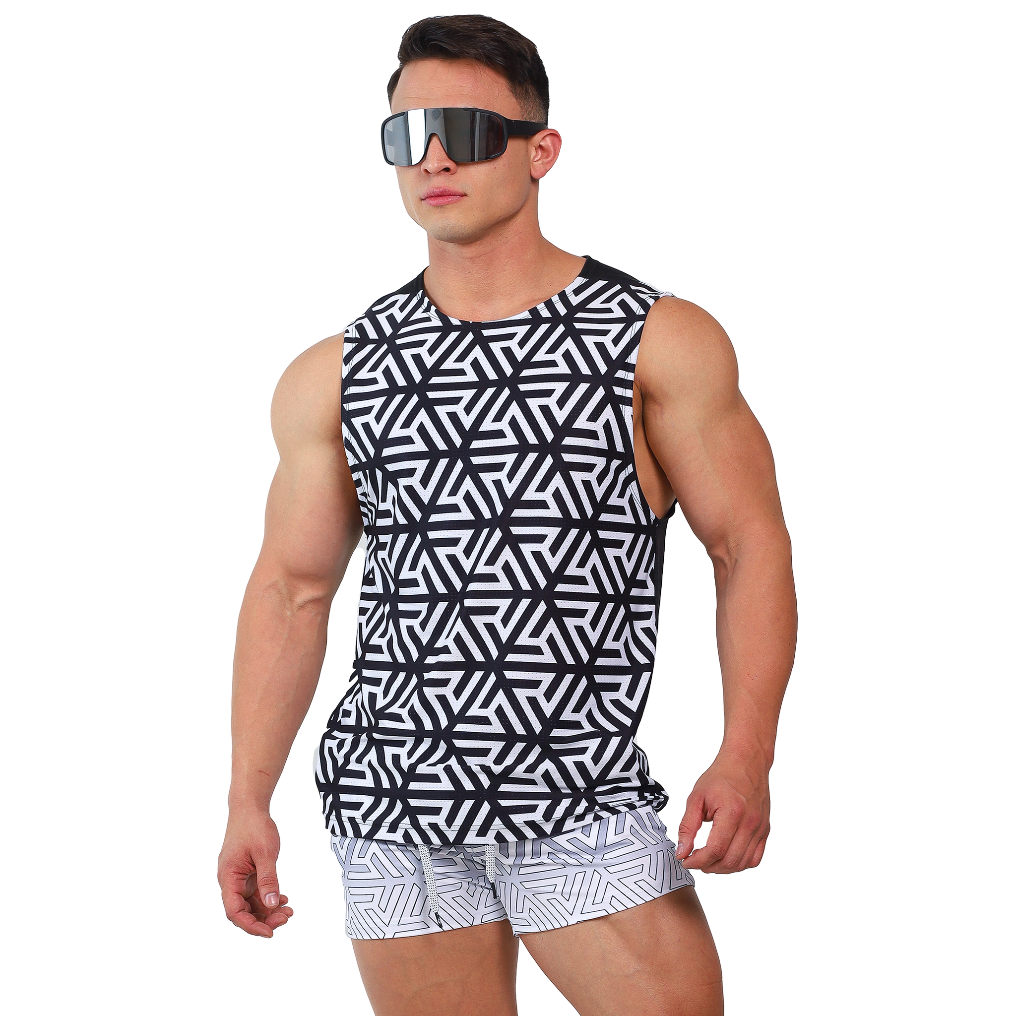 Conjunto Short +Casaca Diseños Estampados - Fenix Fit Mexico  