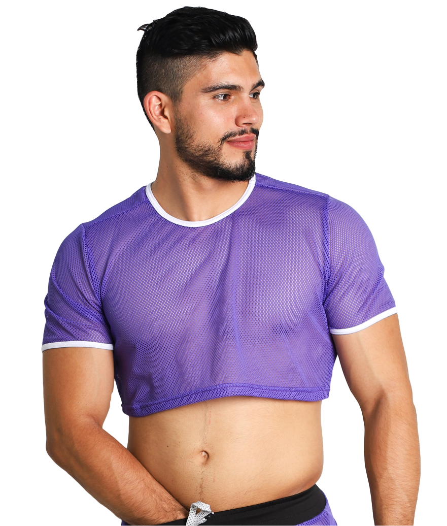 Crop Top Tela Red Colores - Fenix Fit Mexico  