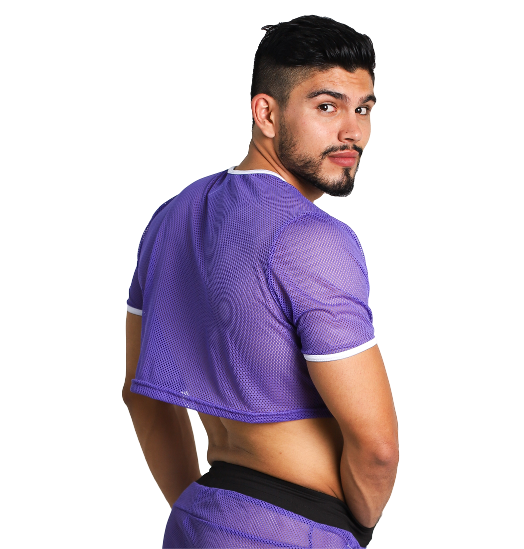 Crop Top Tela Red Colores