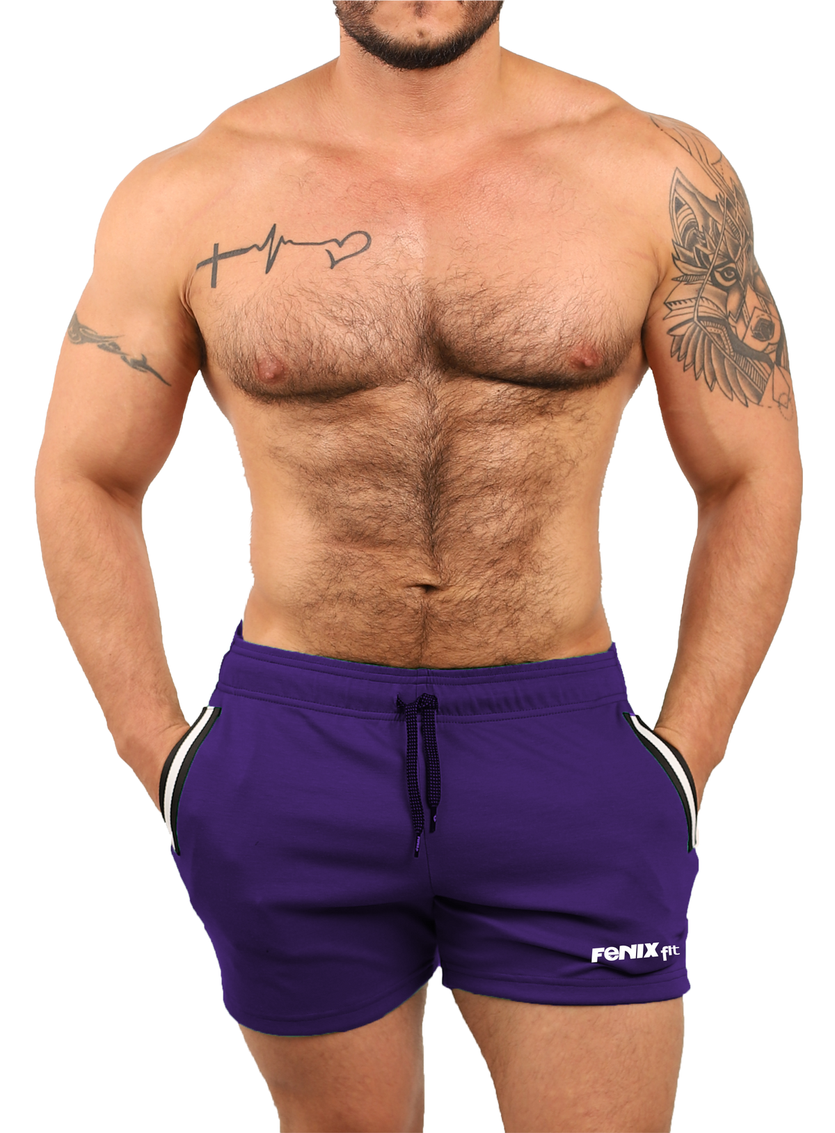 Short Corto Deportivo Tonos Azules - Fenix Fit Mexico 